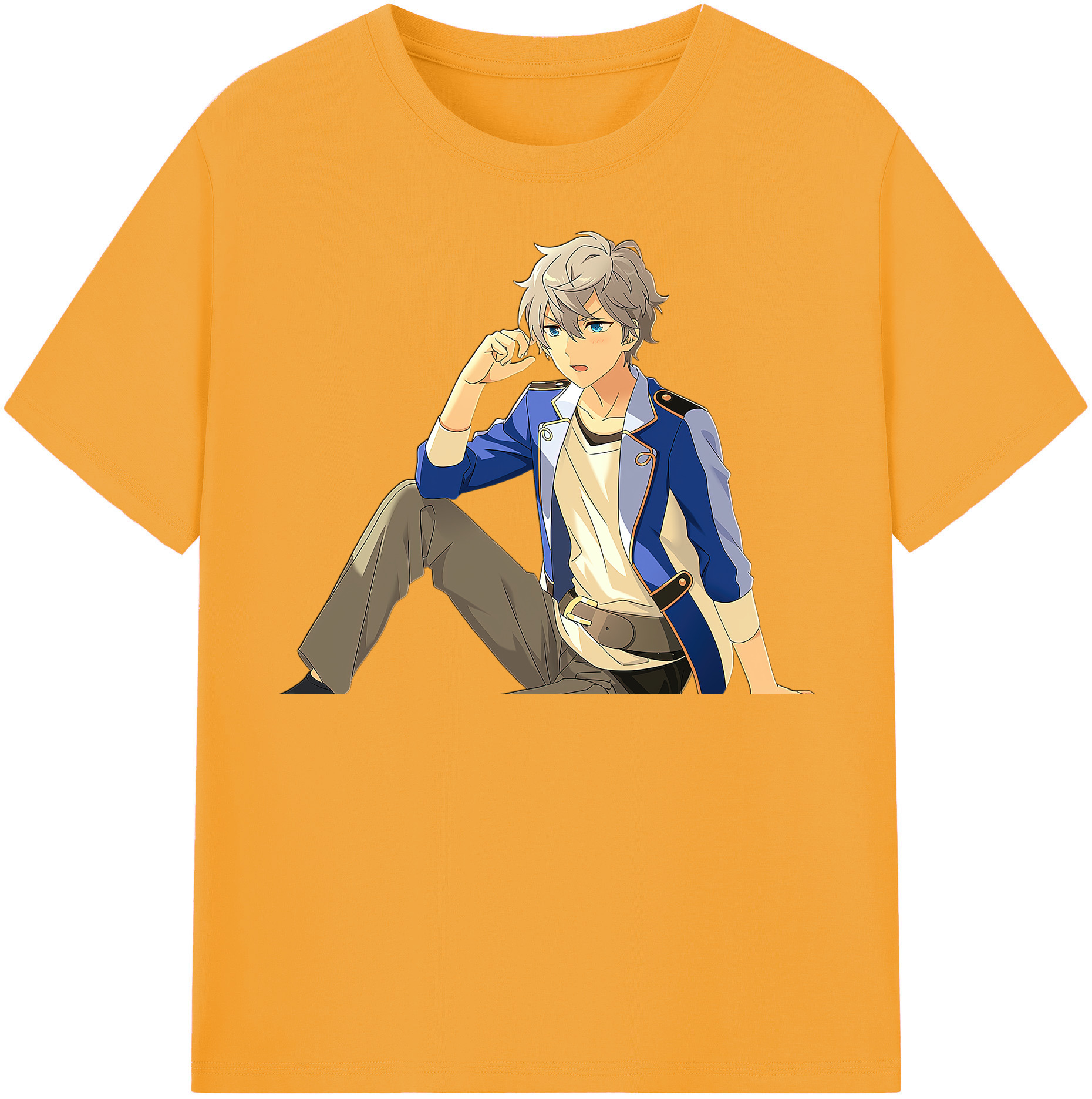 （画像用） あんさんぶるスターズ! Ensemble Stars 綿100％半袖Tシャツ（フロントプリント）