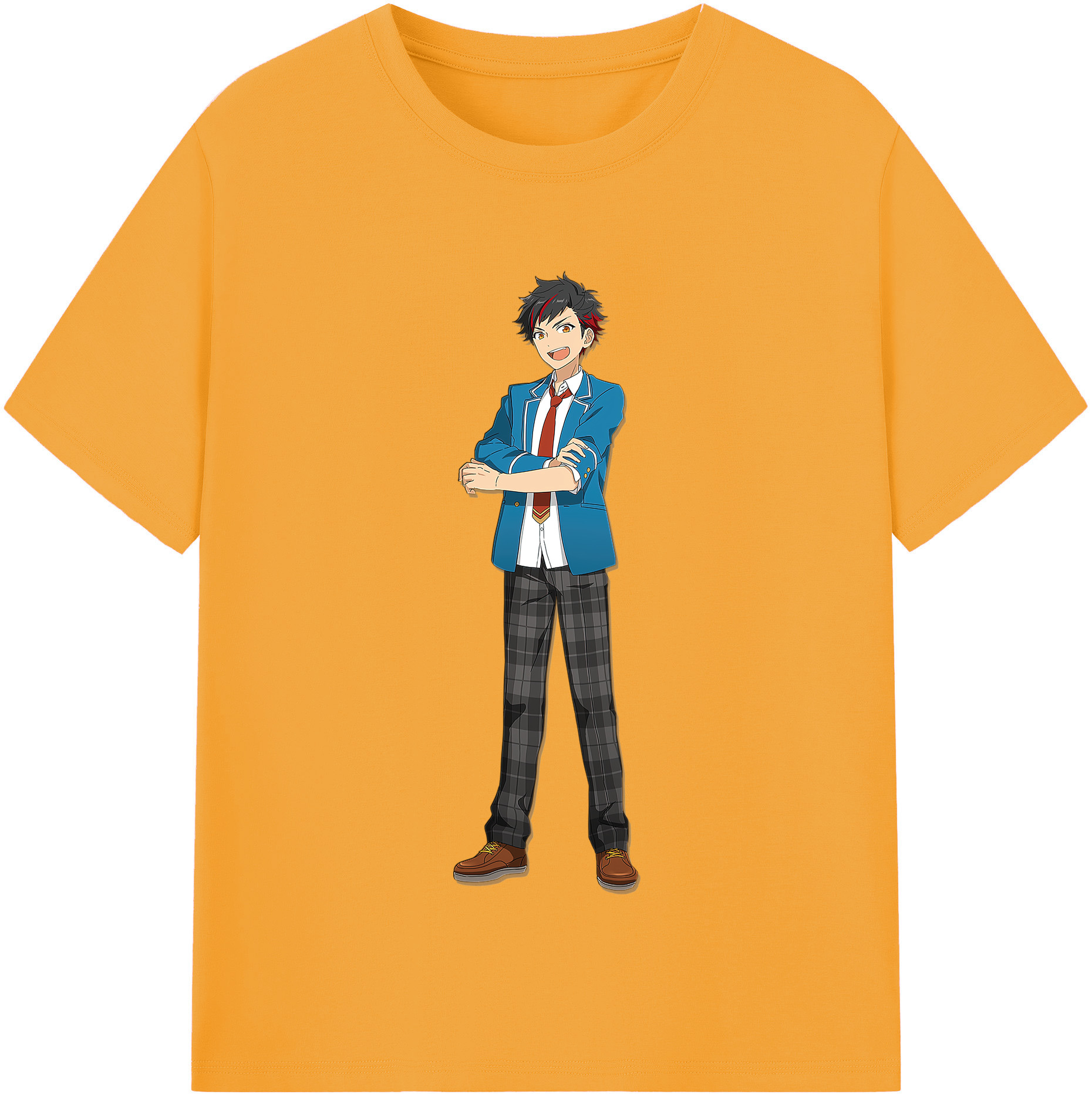 （画像用） あんさんぶるスターズ! Ensemble Stars 綿100％半袖Tシャツ（フロントプリント）