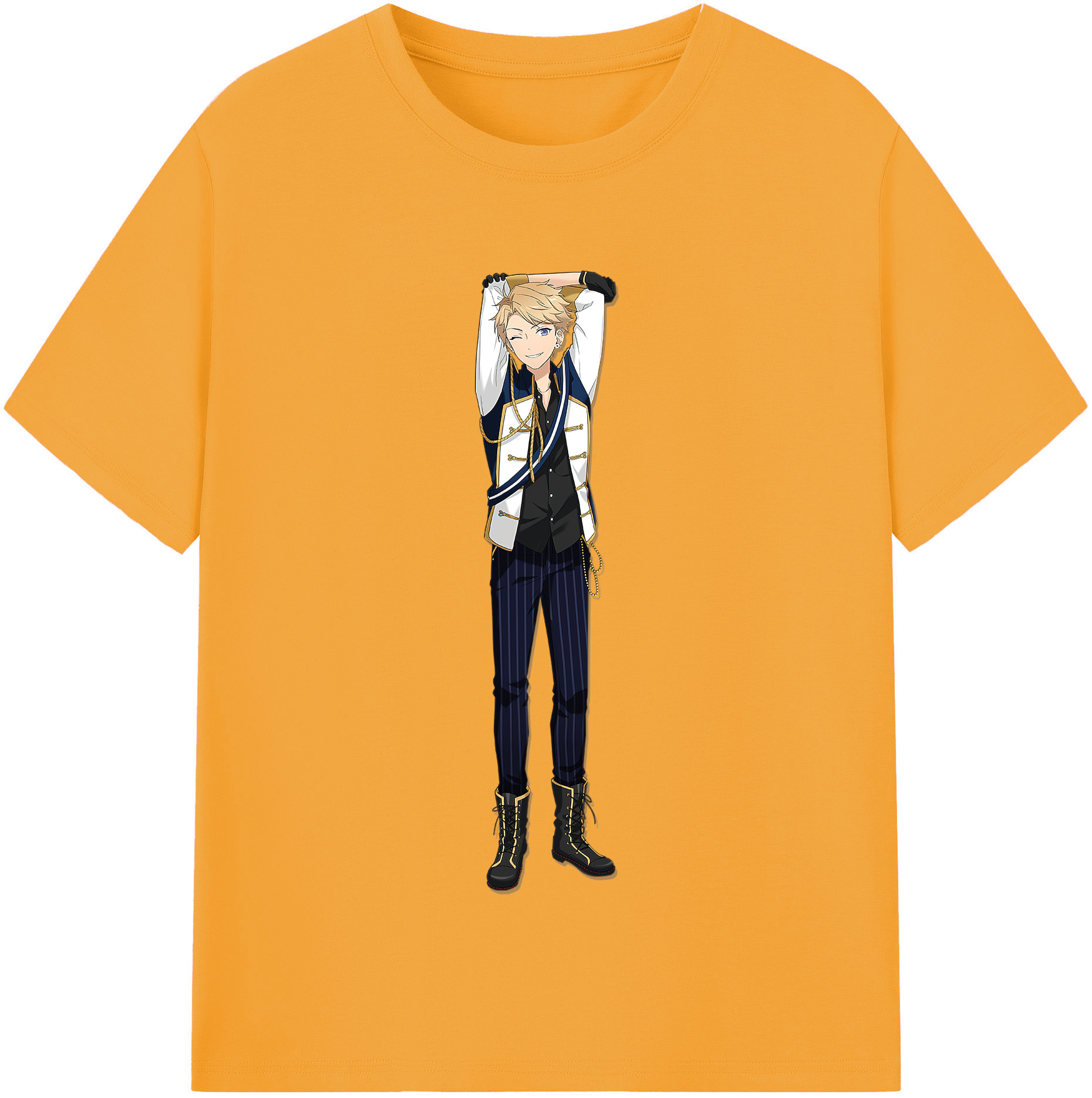 （画像用） あんさんぶるスターズ! Ensemble Stars 綿100％半袖Tシャツ（フロントプリント）
