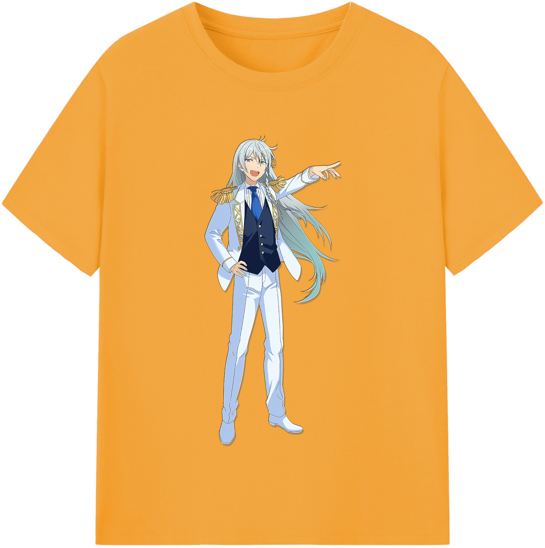 （画像用） あんさんぶるスターズ! Ensemble Stars 綿100％半袖Tシャツ（フロントプリント）