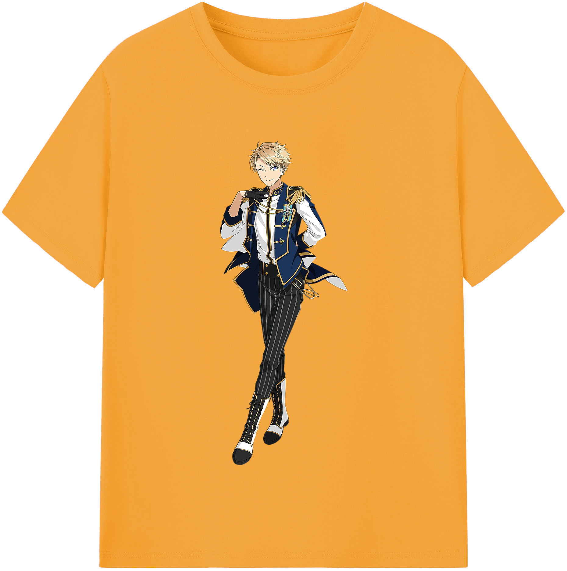 （画像用） あんさんぶるスターズ! Ensemble Stars 綿100％半袖Tシャツ（フロントプリント）