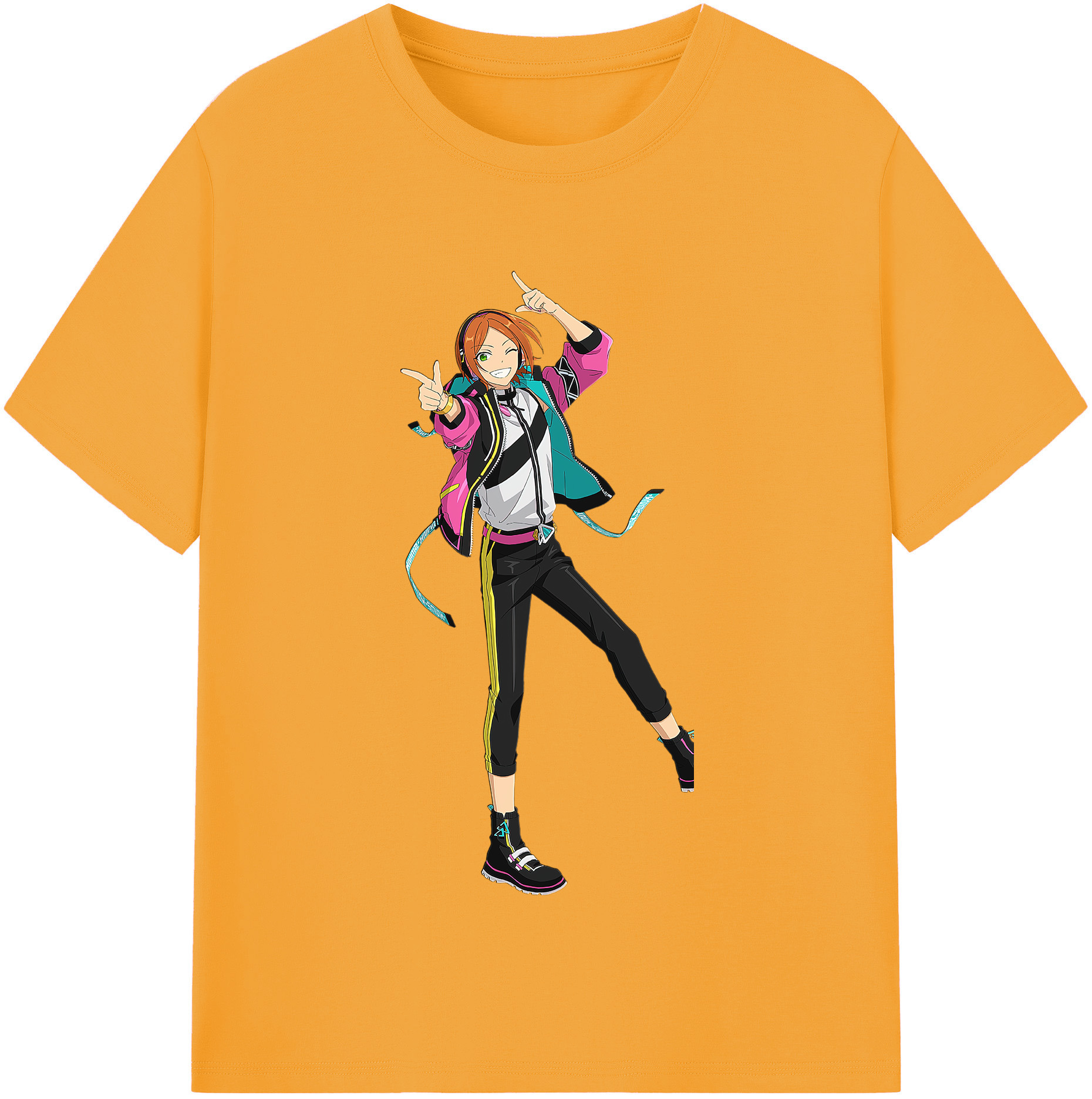 （画像用） あんさんぶるスターズ! Ensemble Stars 綿100％半袖Tシャツ（フロントプリント）