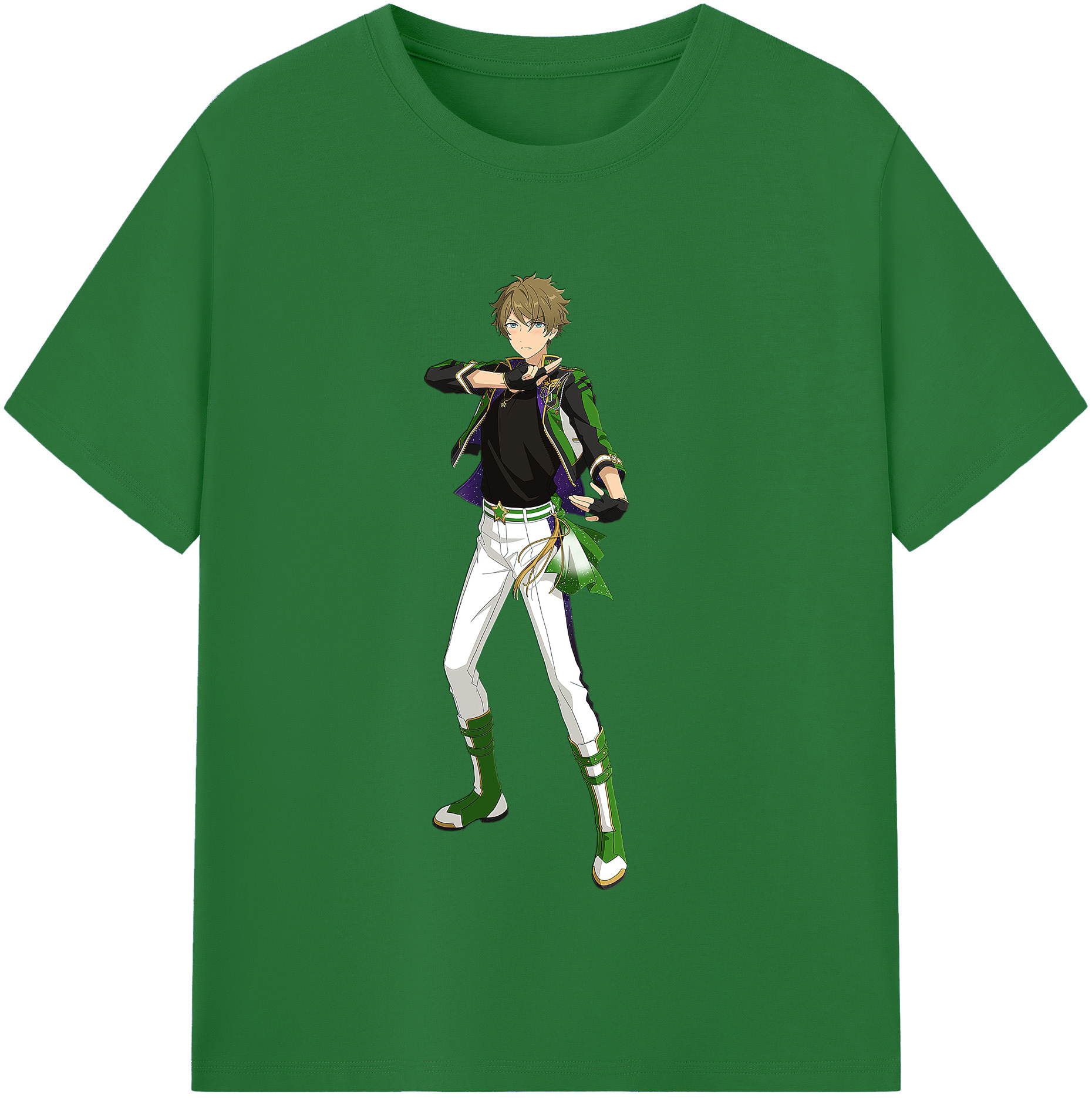 （画像用） あんさんぶるスターズ! Ensemble Stars 綿100％半袖Tシャツ（フロントプリント）