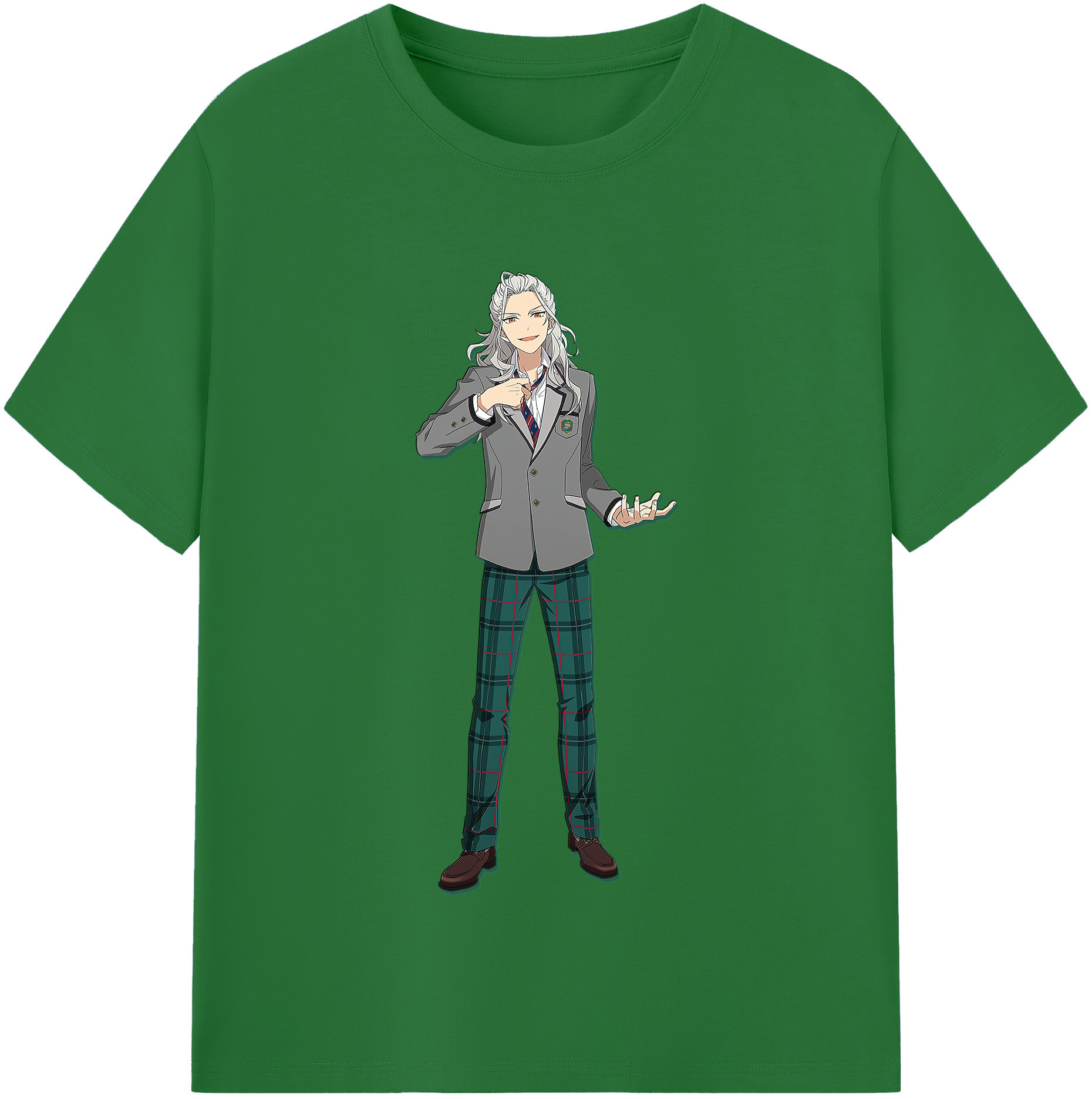 （画像用） あんさんぶるスターズ! Ensemble Stars 綿100％半袖Tシャツ（フロントプリント）