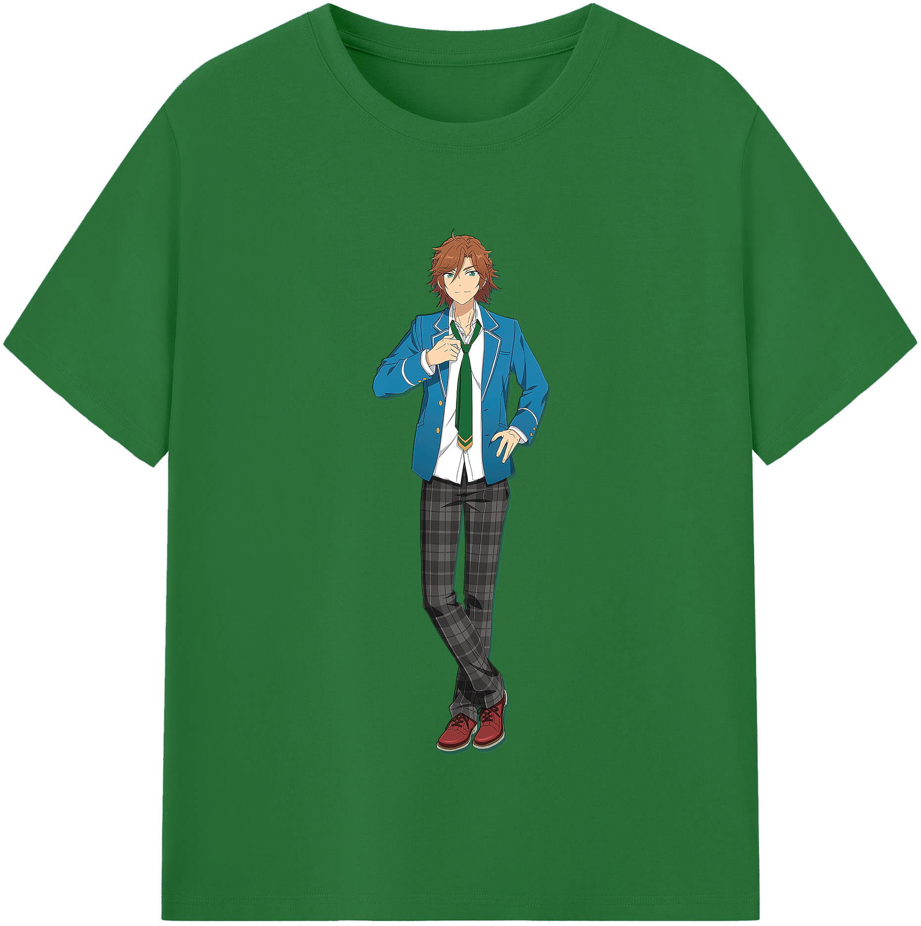 （画像用） あんさんぶるスターズ! Ensemble Stars 綿100％半袖Tシャツ（フロントプリント）