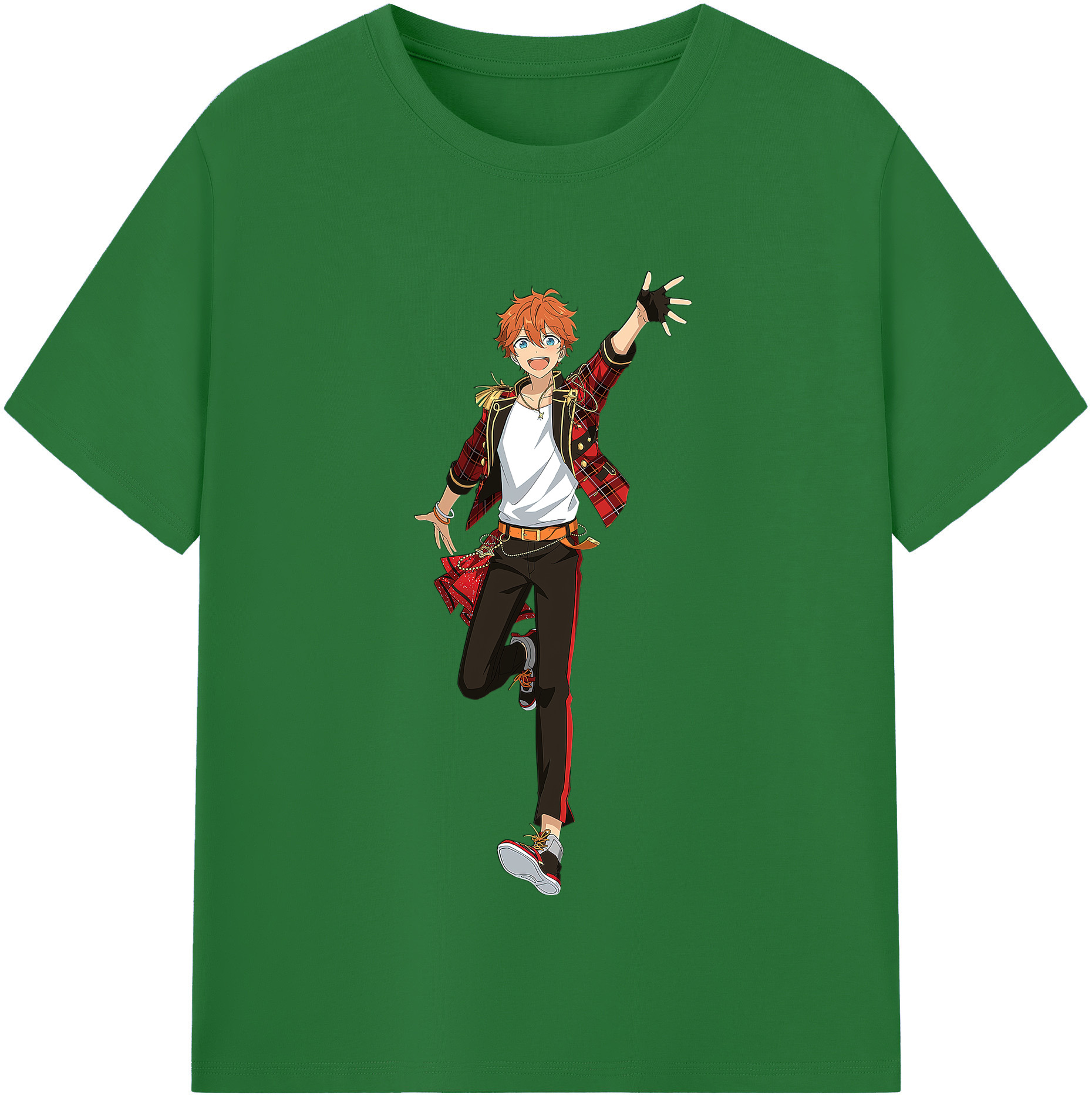 （画像用） あんさんぶるスターズ! Ensemble Stars 綿100％半袖Tシャツ（フロントプリント）