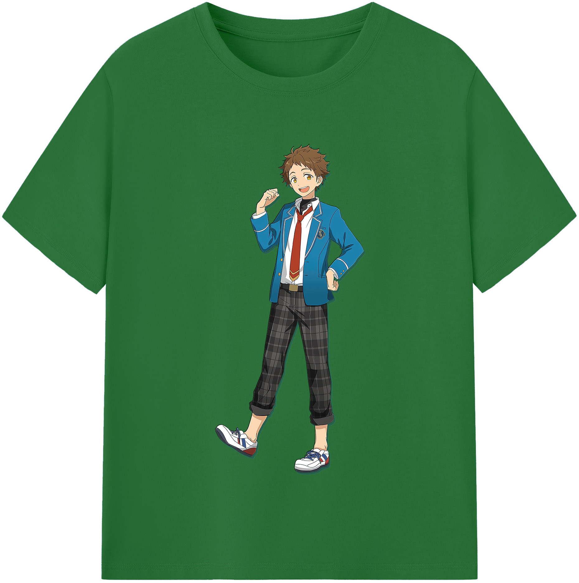 （画像用） あんさんぶるスターズ! Ensemble Stars 綿100％半袖Tシャツ（フロントプリント）