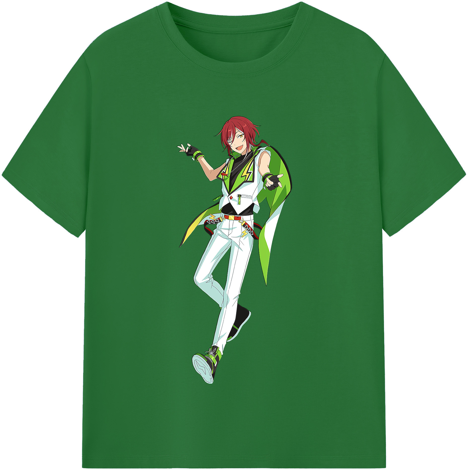 （画像用） あんさんぶるスターズ! Ensemble Stars 綿100％半袖Tシャツ（フロントプリント）