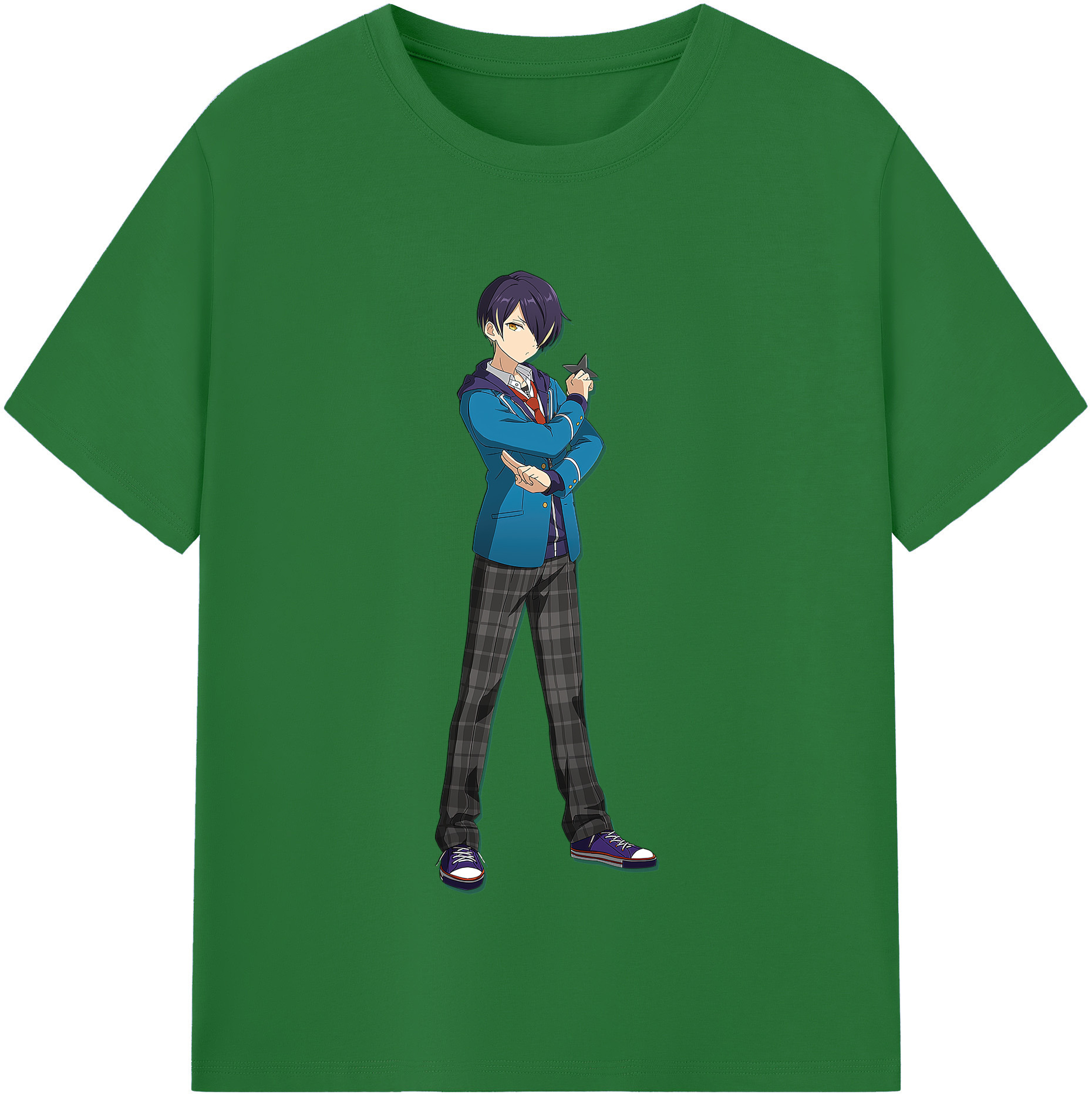 （画像用） あんさんぶるスターズ! Ensemble Stars 綿100％半袖Tシャツ（フロントプリント）