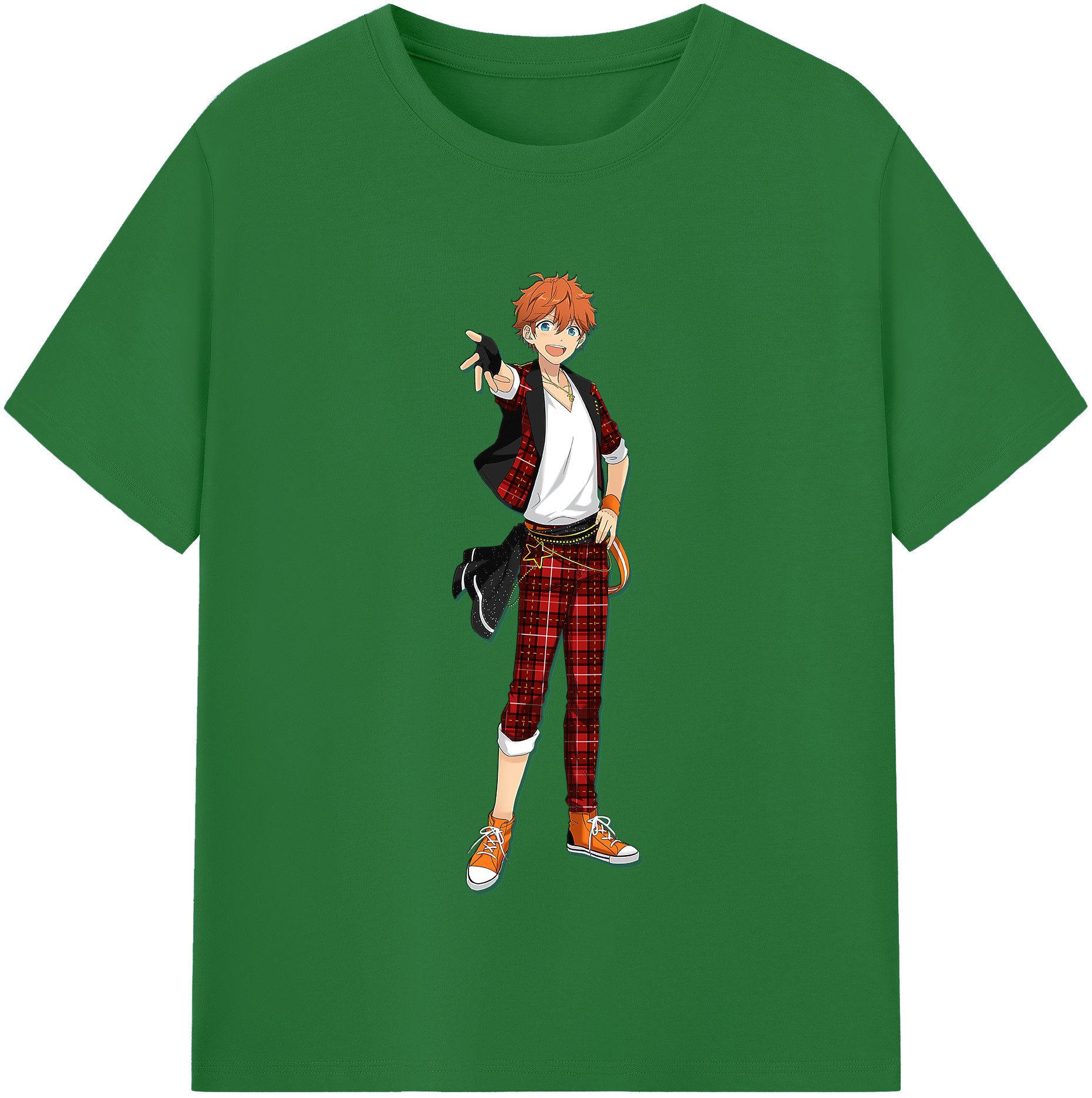 （画像用） あんさんぶるスターズ! Ensemble Stars 綿100％半袖Tシャツ（フロントプリント）