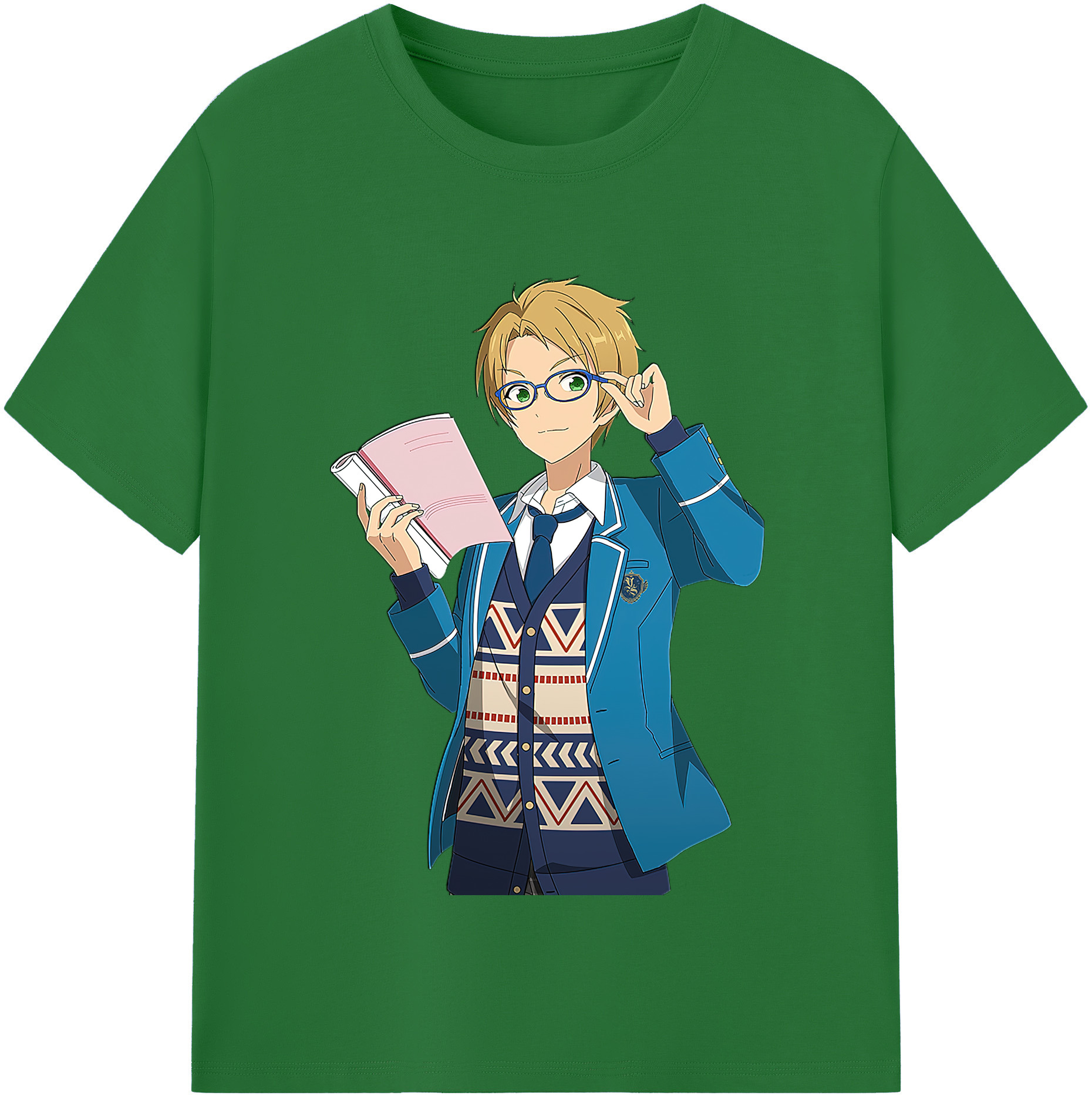 （画像用） あんさんぶるスターズ! Ensemble Stars 綿100％半袖Tシャツ（フロントプリント）