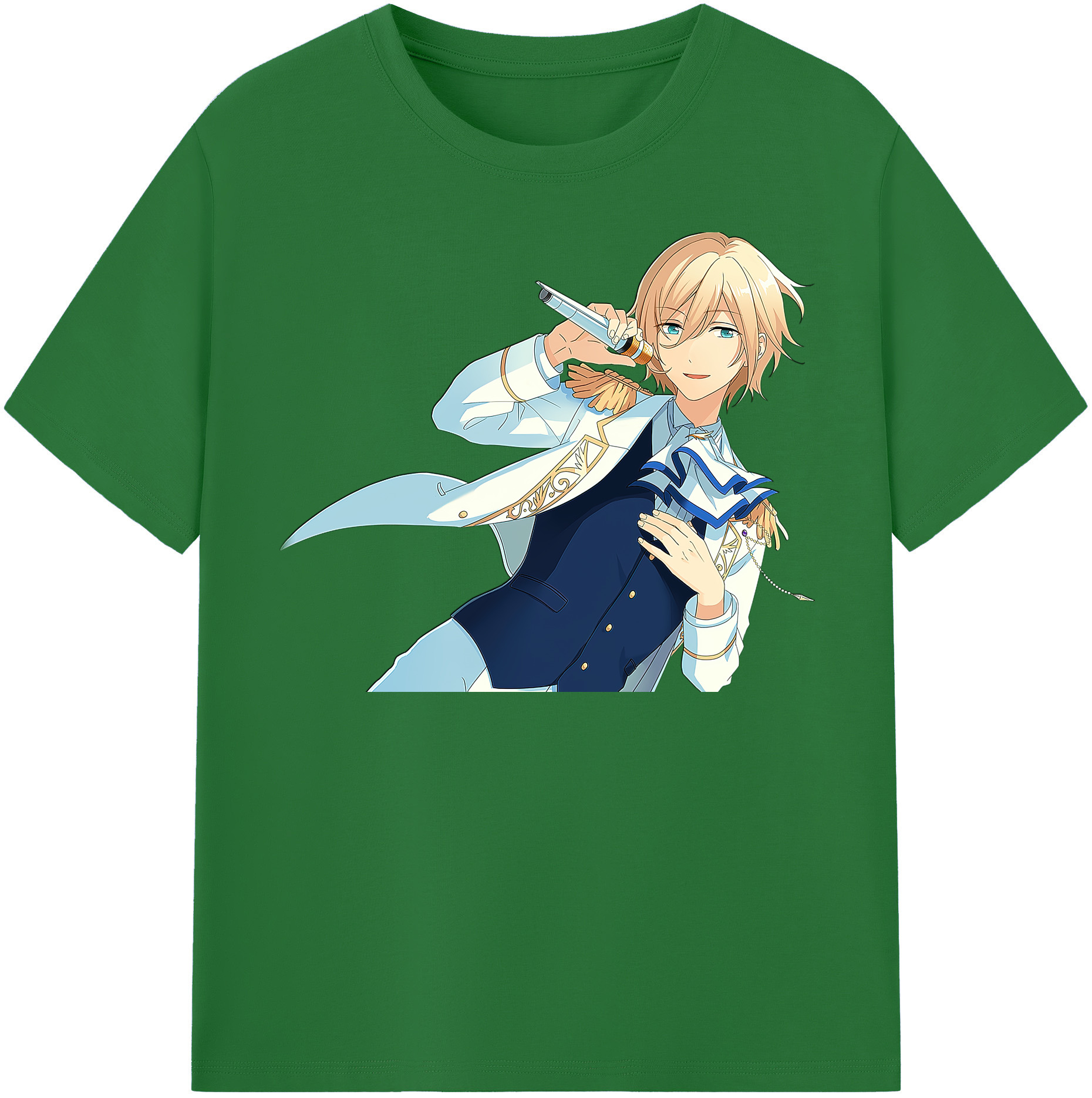 （画像用） あんさんぶるスターズ! Ensemble Stars 綿100％半袖Tシャツ（フロントプリント）