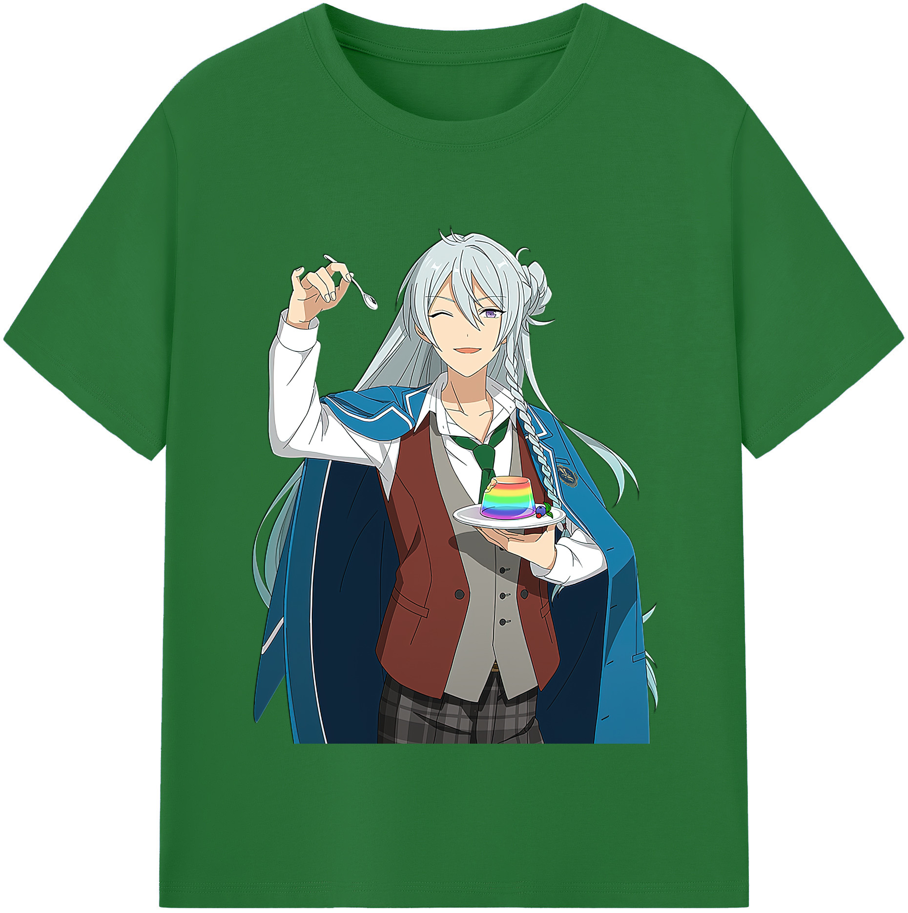 （画像用） あんさんぶるスターズ! Ensemble Stars 綿100％半袖Tシャツ（フロントプリント）