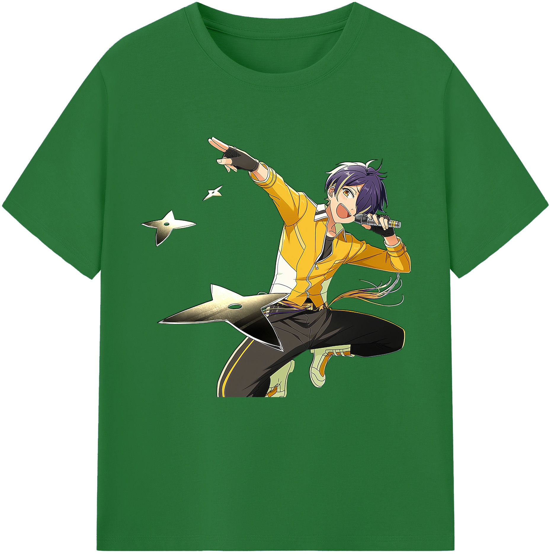 （画像用） あんさんぶるスターズ! Ensemble Stars 綿100％半袖Tシャツ（フロントプリント）
