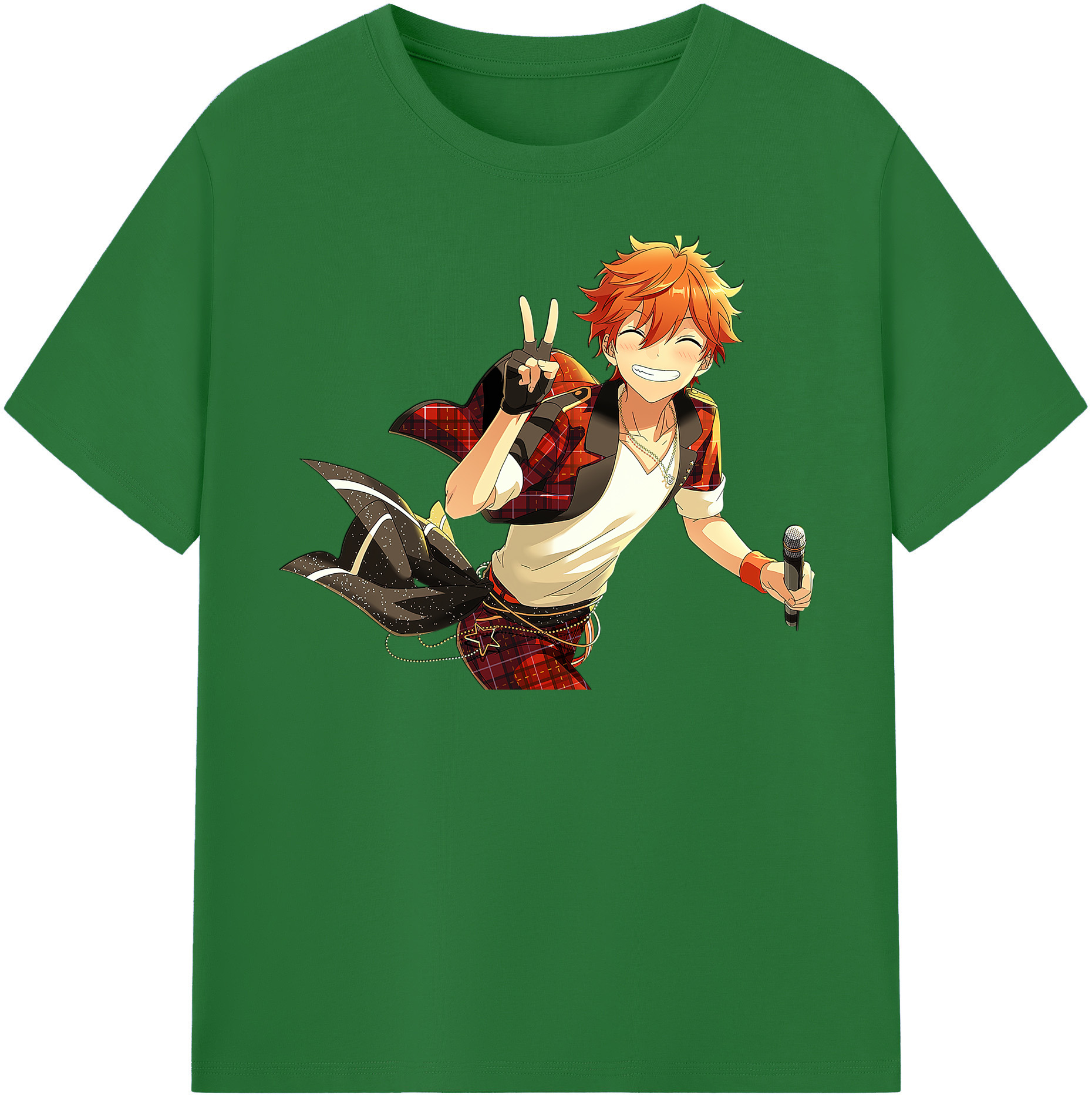 （画像用） あんさんぶるスターズ! Ensemble Stars 綿100％半袖Tシャツ（フロントプリント）