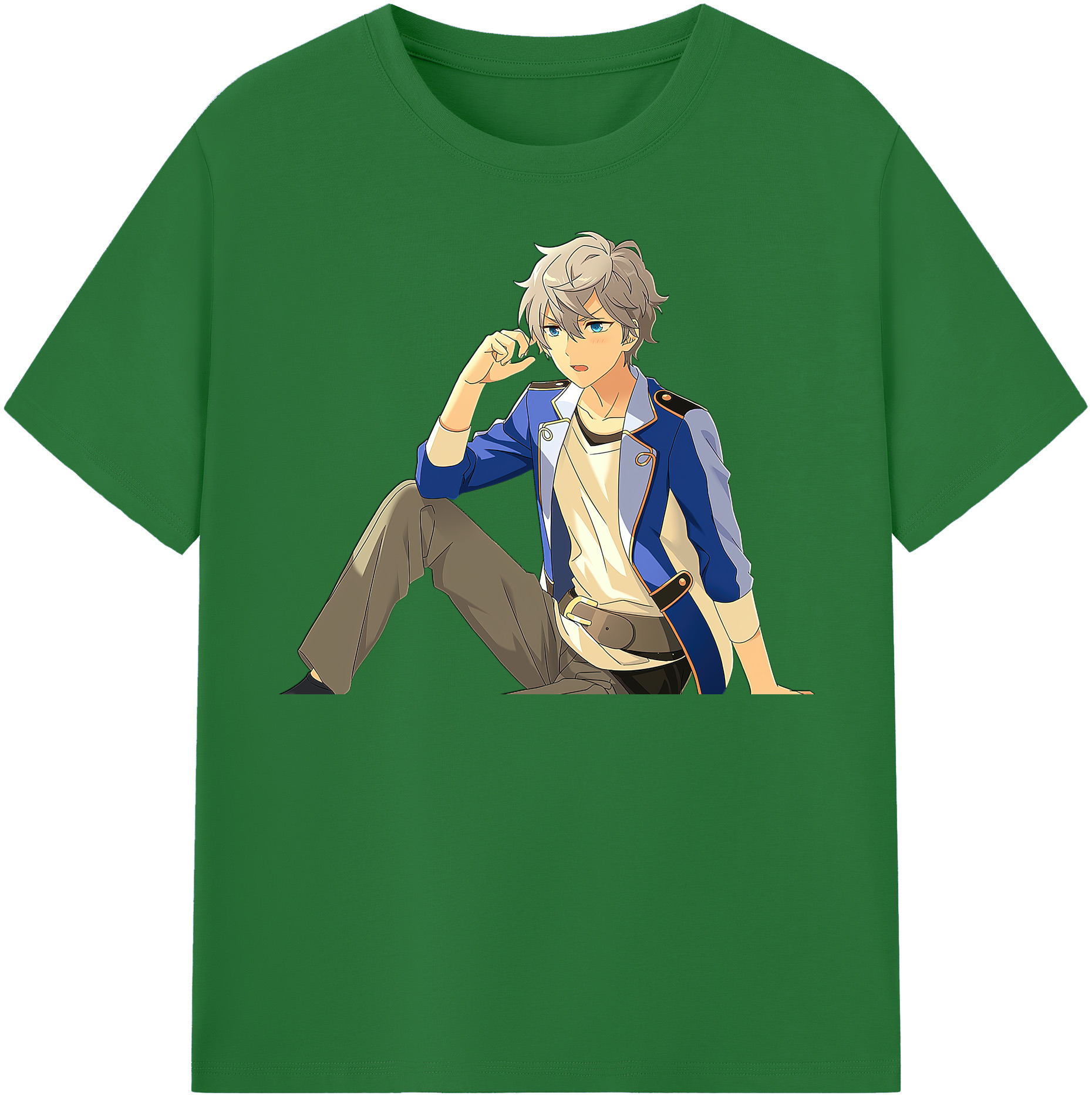（画像用） あんさんぶるスターズ! Ensemble Stars 綿100％半袖Tシャツ（フロントプリント）