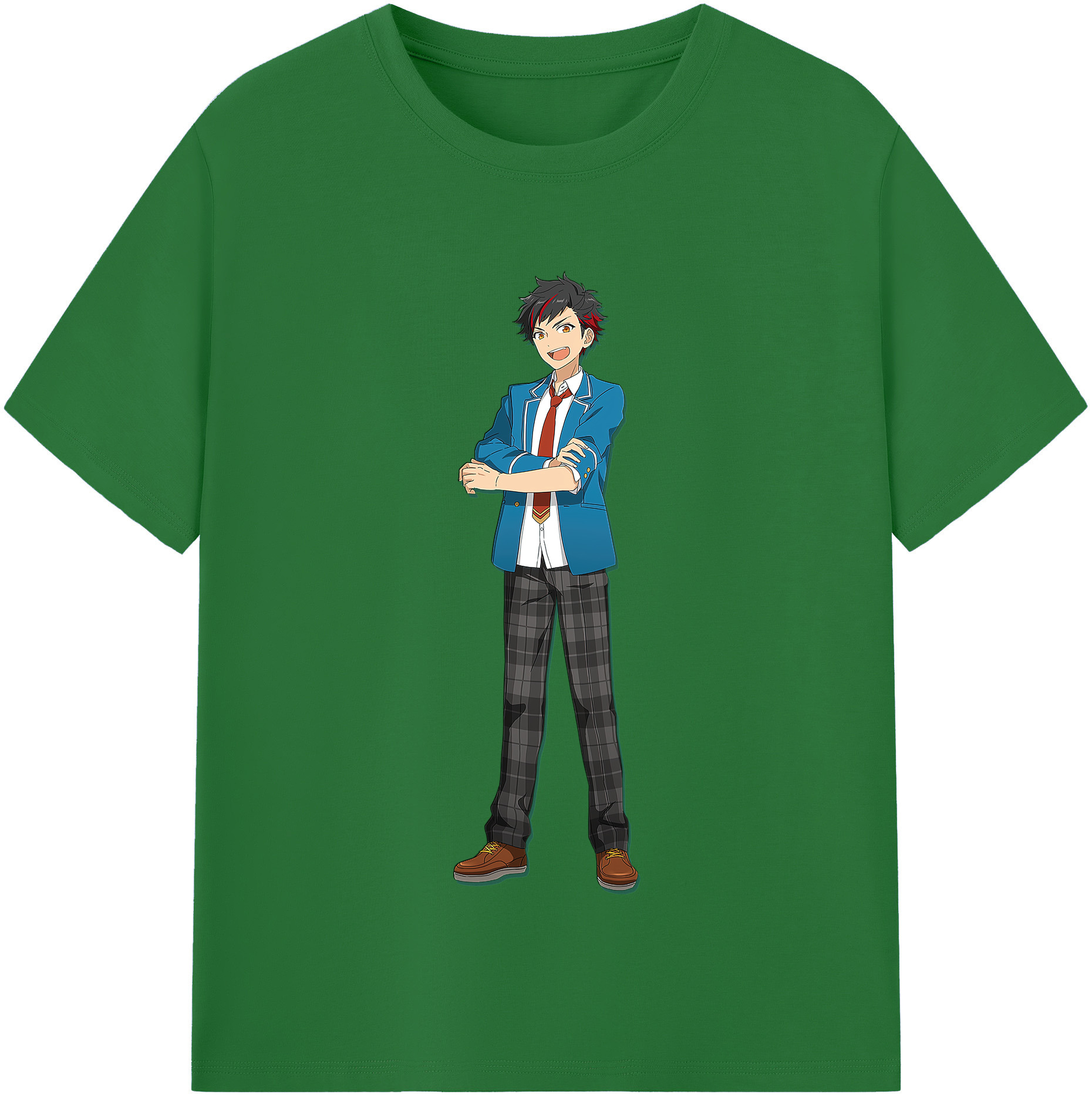 （画像用） あんさんぶるスターズ! Ensemble Stars 綿100％半袖Tシャツ（フロントプリント）