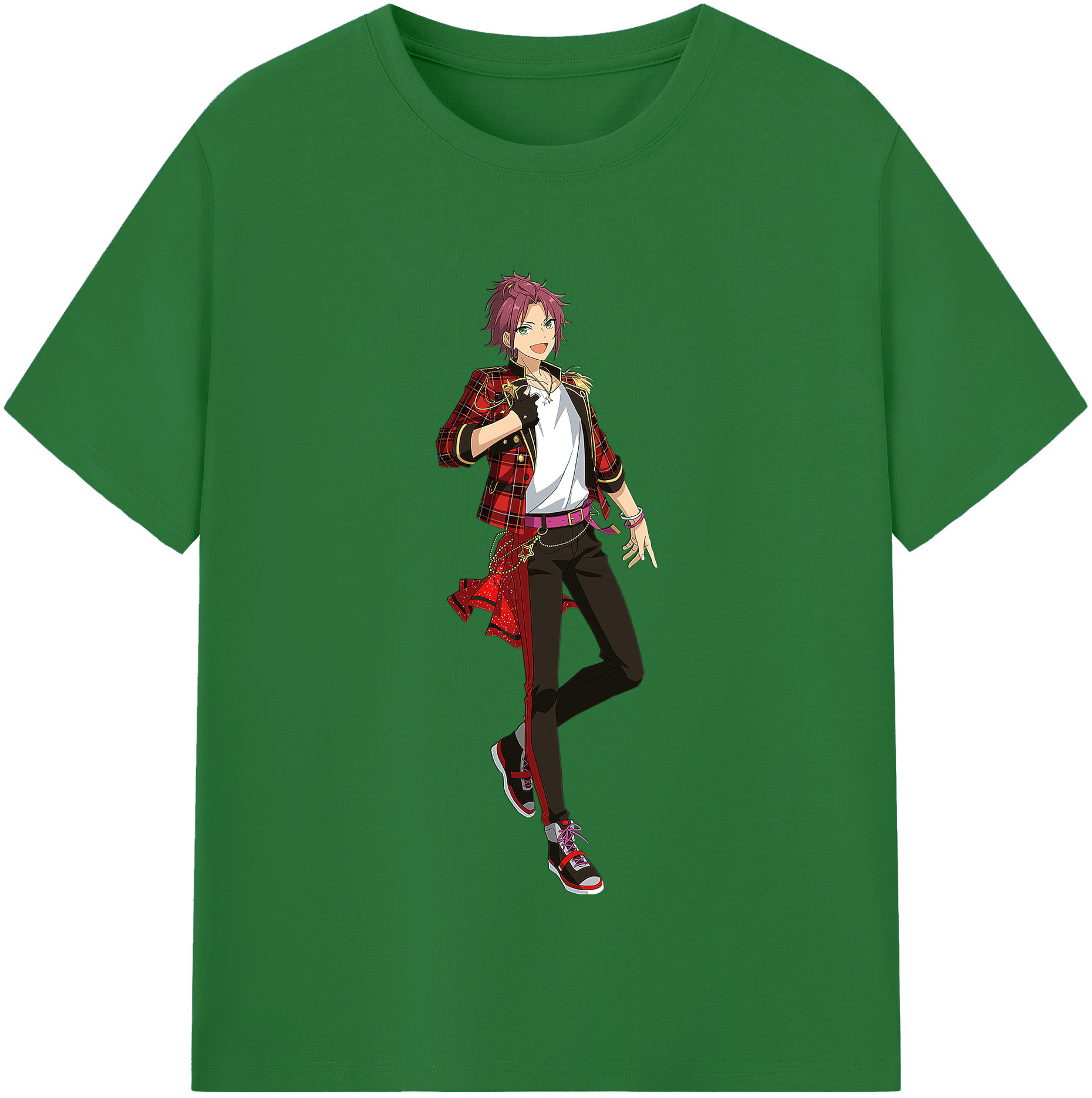 （画像用） あんさんぶるスターズ! Ensemble Stars 綿100％半袖Tシャツ（フロントプリント）