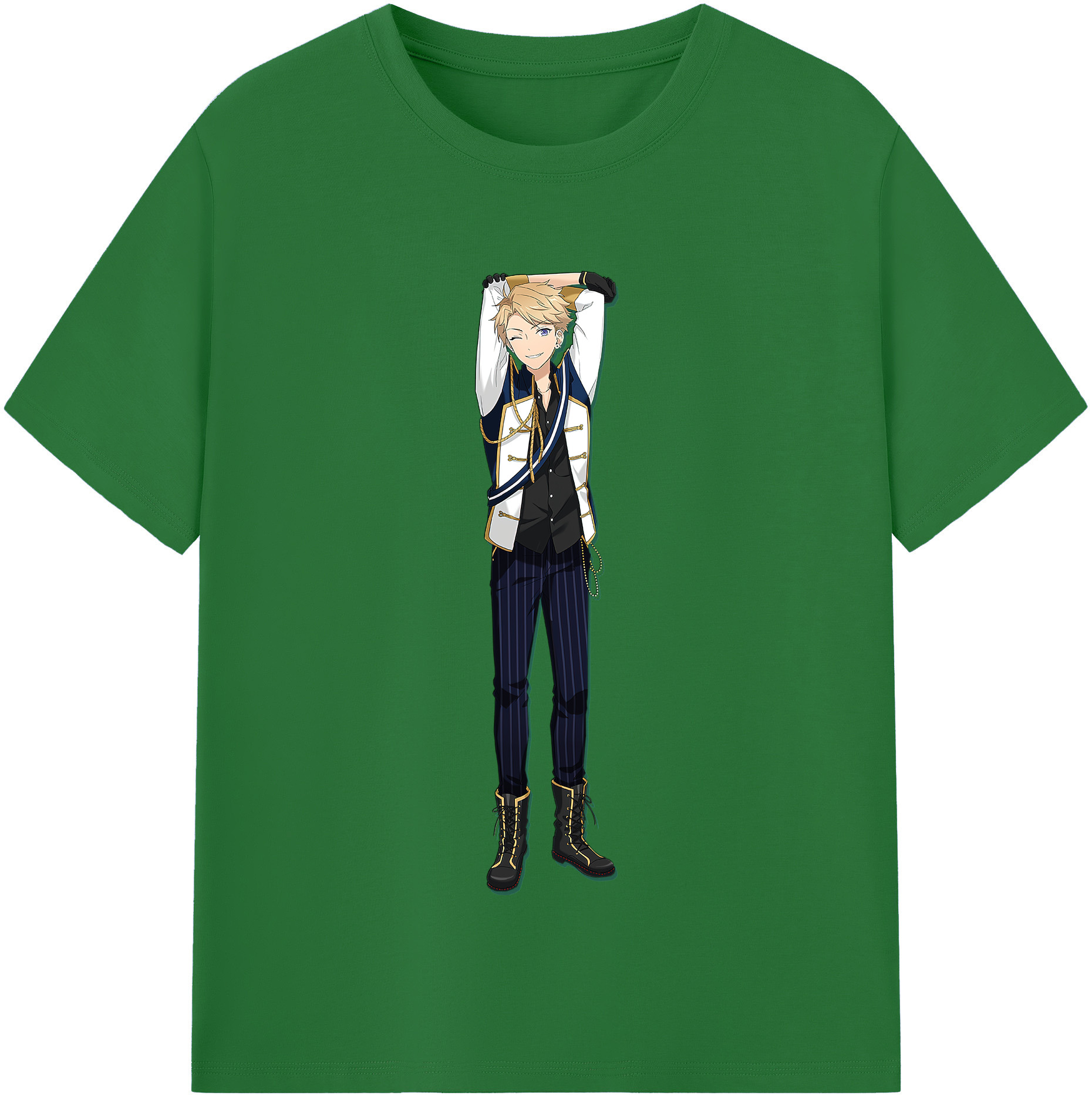 （画像用） あんさんぶるスターズ! Ensemble Stars 綿100％半袖Tシャツ（フロントプリント）