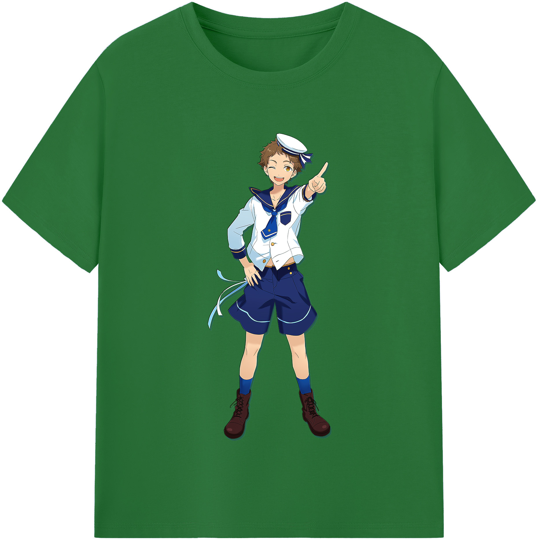 （画像用） あんさんぶるスターズ! Ensemble Stars 綿100％半袖Tシャツ（フロントプリント）