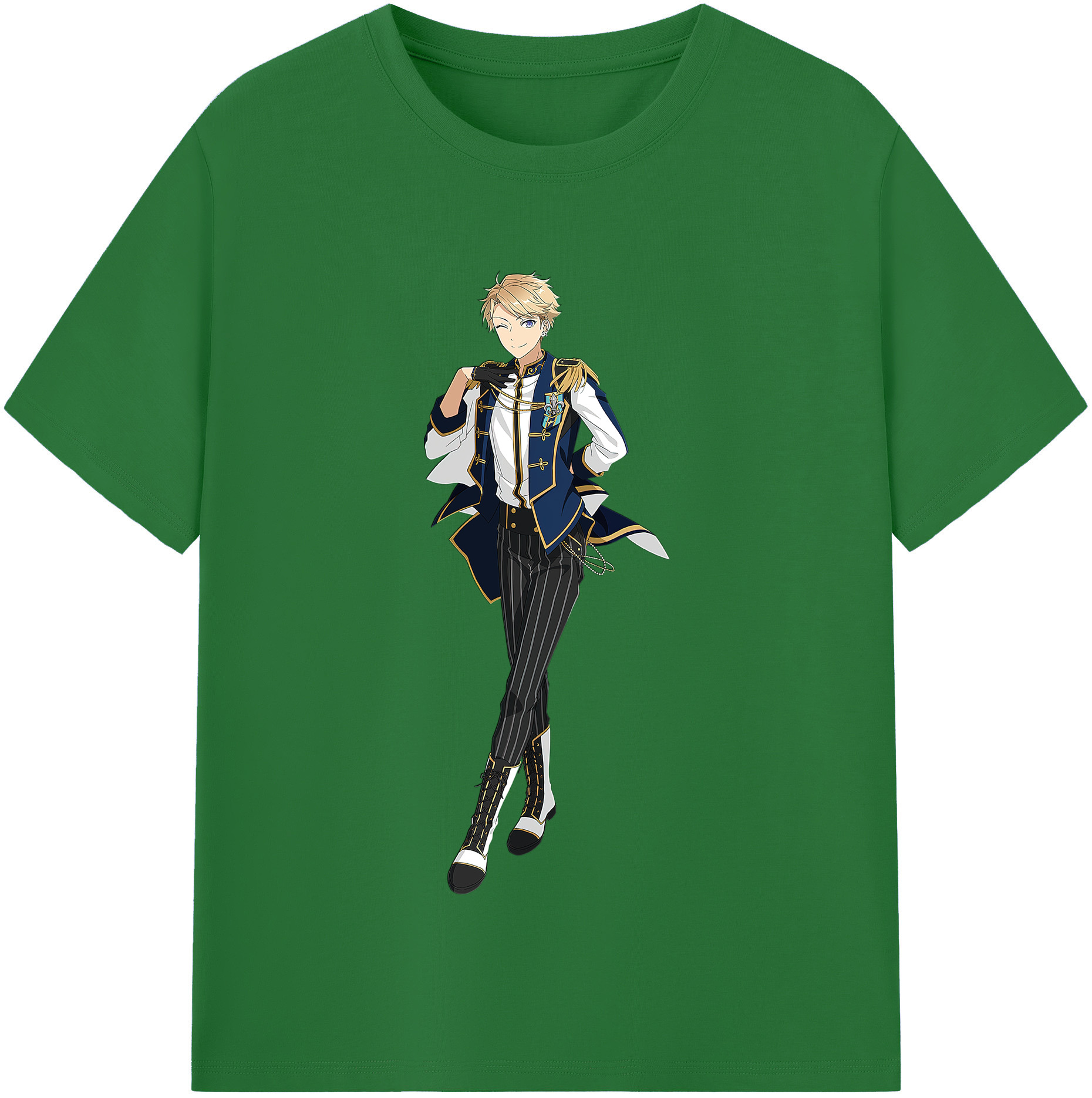 （画像用） あんさんぶるスターズ! Ensemble Stars 綿100％半袖Tシャツ（フロントプリント）
