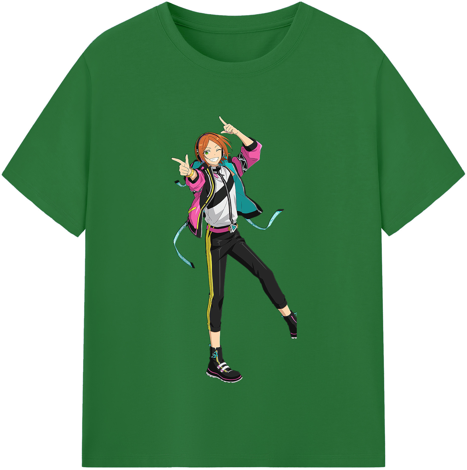 （画像用） あんさんぶるスターズ! Ensemble Stars 綿100％半袖Tシャツ（フロントプリント）