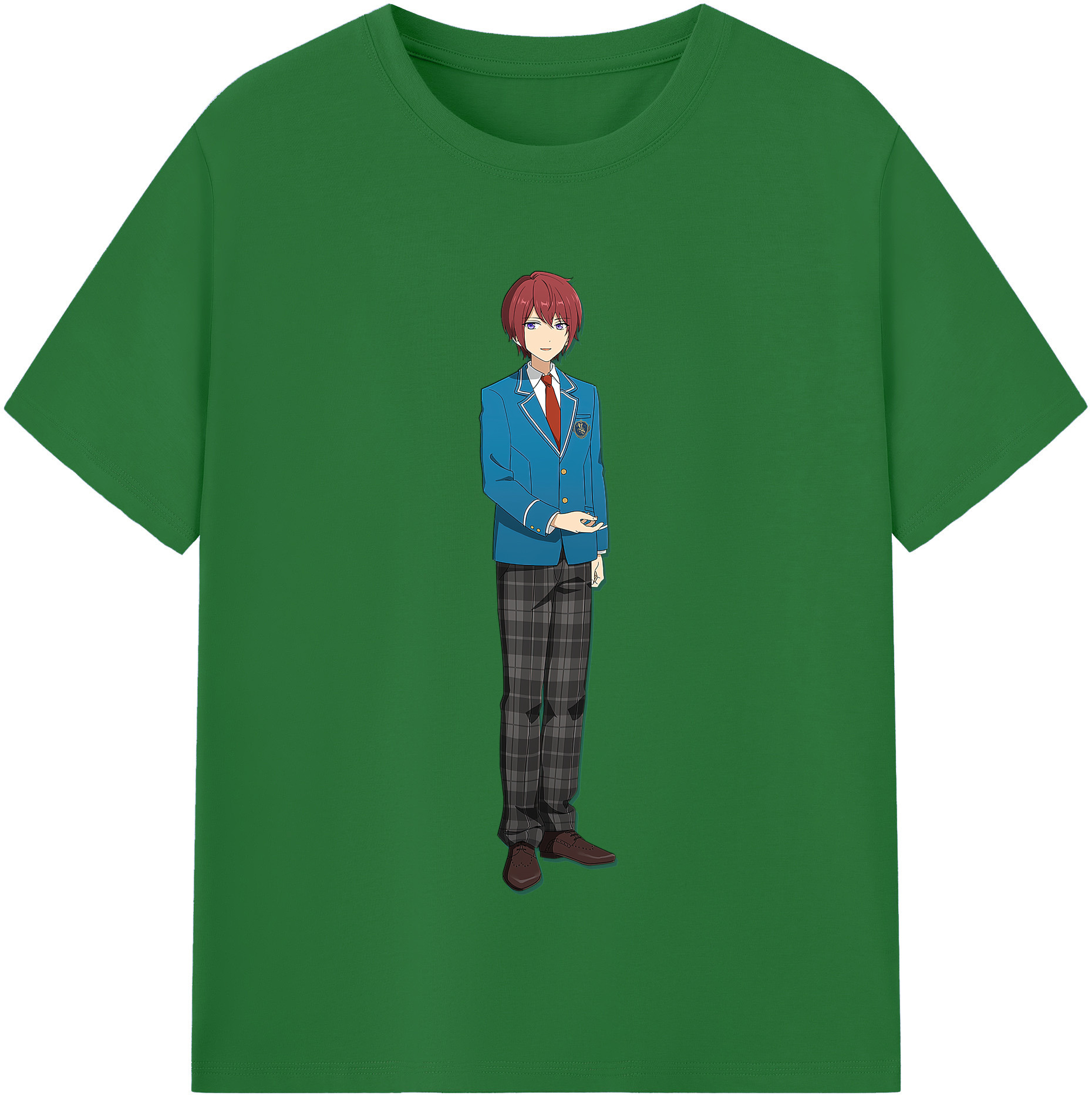 （画像用） あんさんぶるスターズ! Ensemble Stars 綿100％半袖Tシャツ（フロントプリント）
