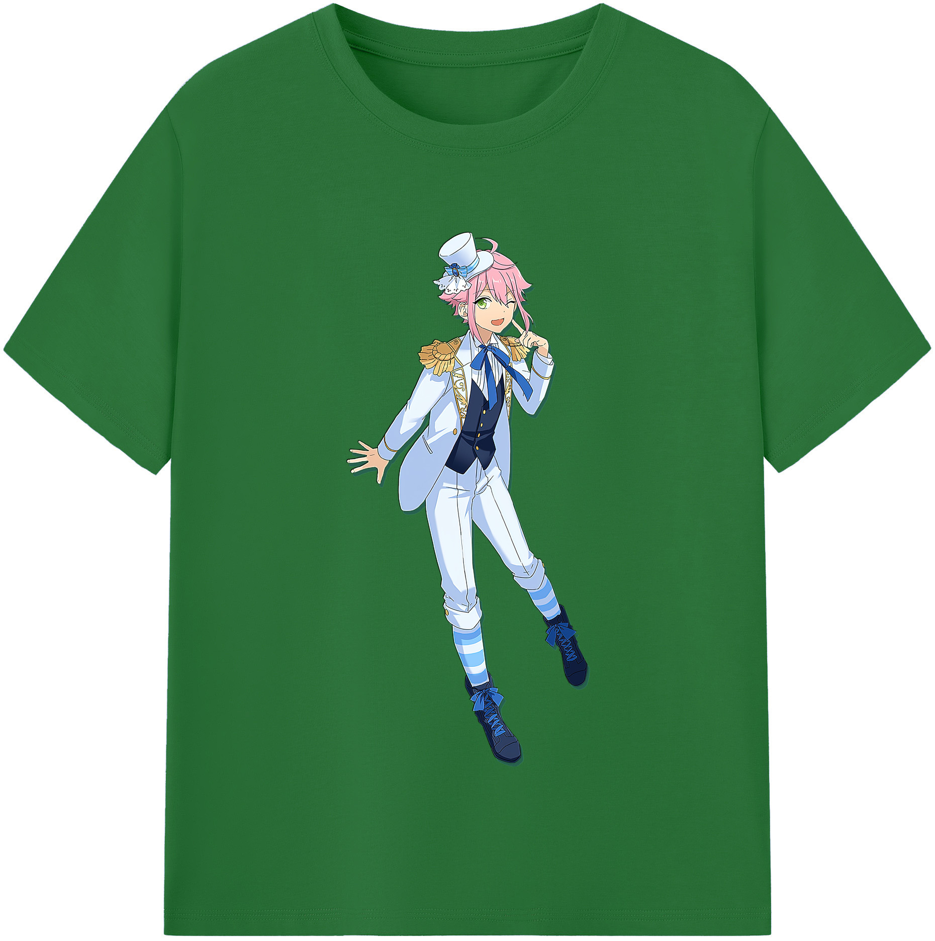 （画像用） あんさんぶるスターズ! Ensemble Stars 綿100％半袖Tシャツ（フロントプリント）