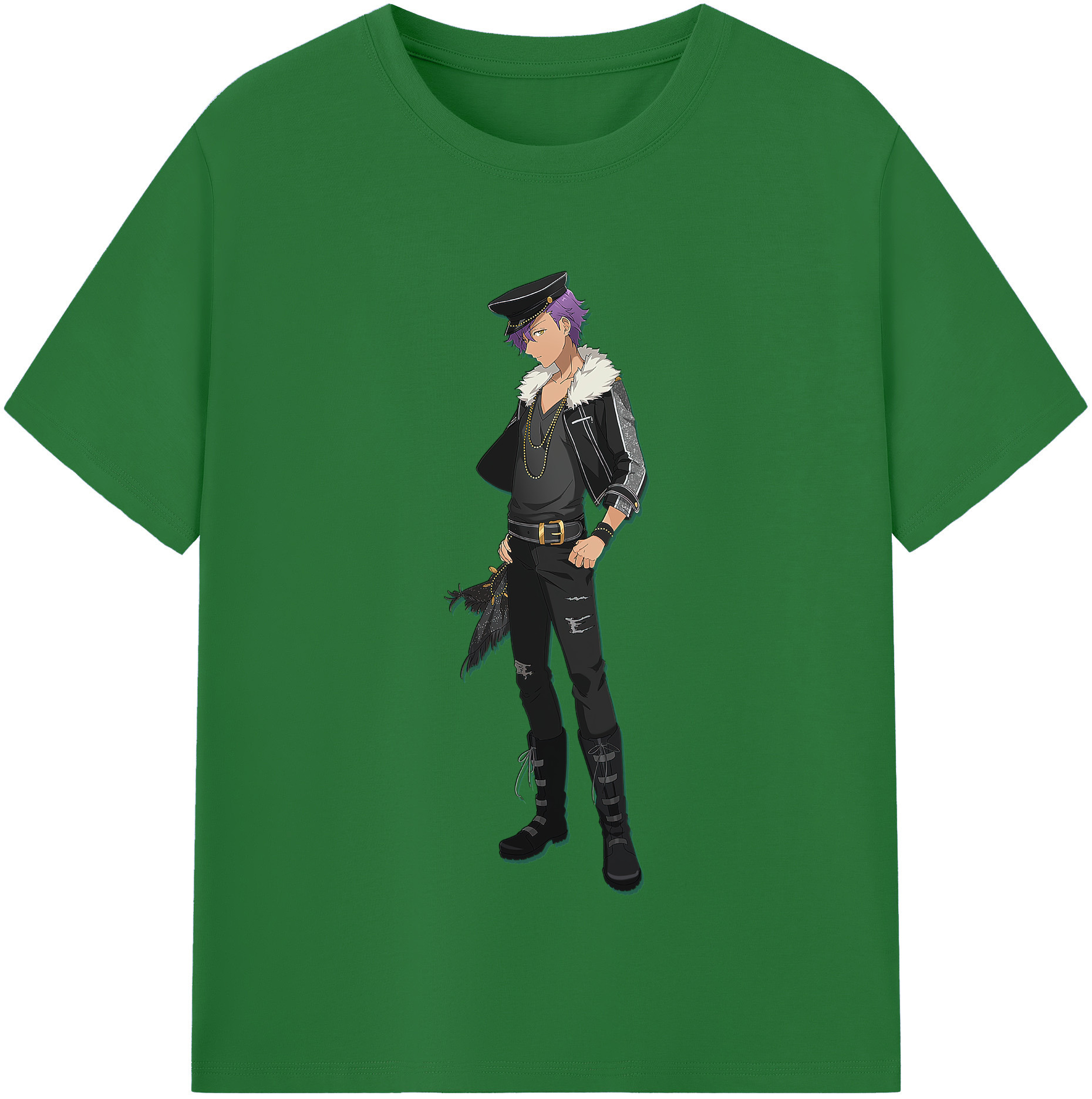 （画像用） あんさんぶるスターズ! Ensemble Stars 綿100％半袖Tシャツ（フロントプリント）