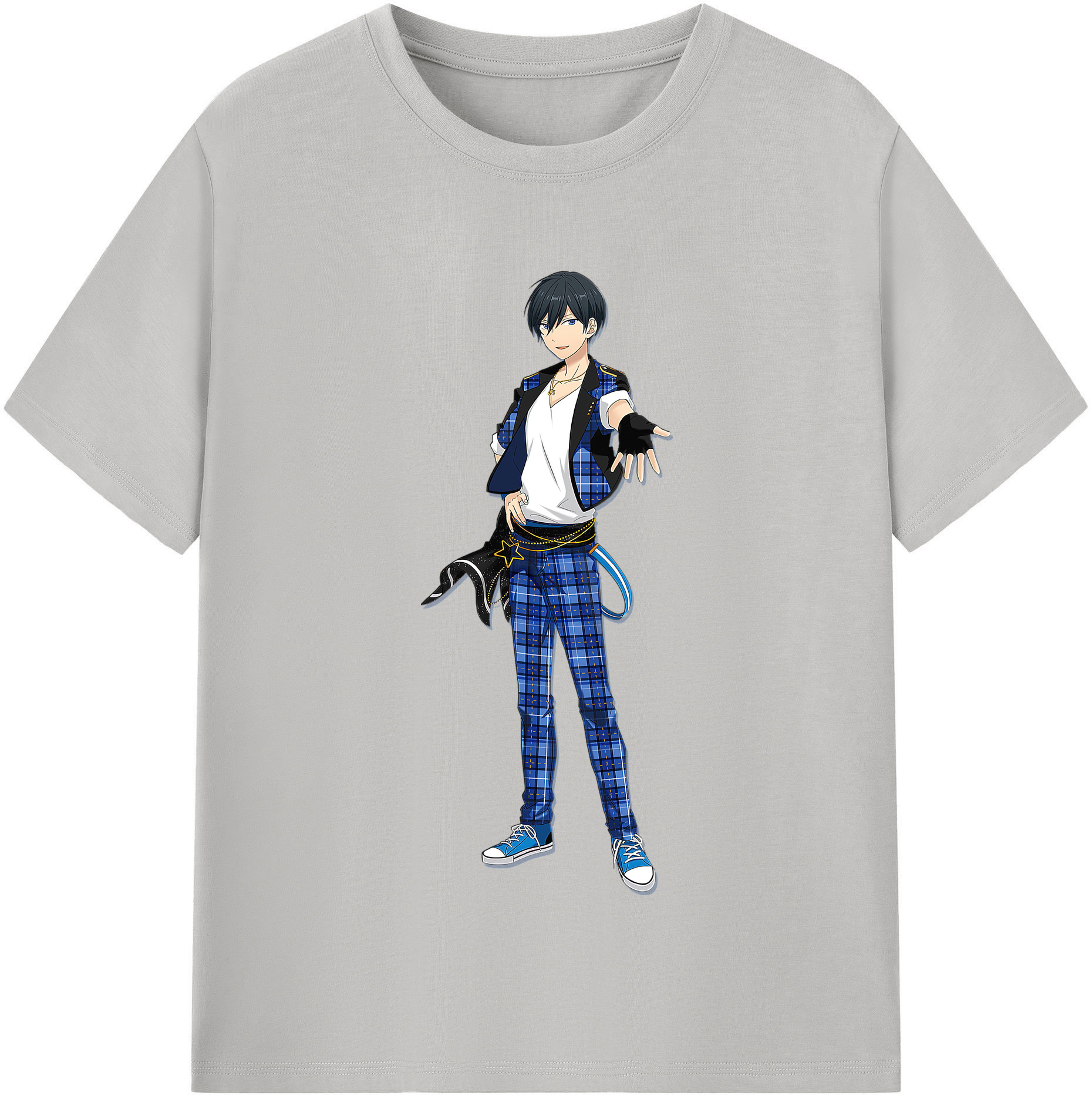 （画像用） あんさんぶるスターズ! Ensemble Stars 綿100％半袖Tシャツ（フロントプリント）