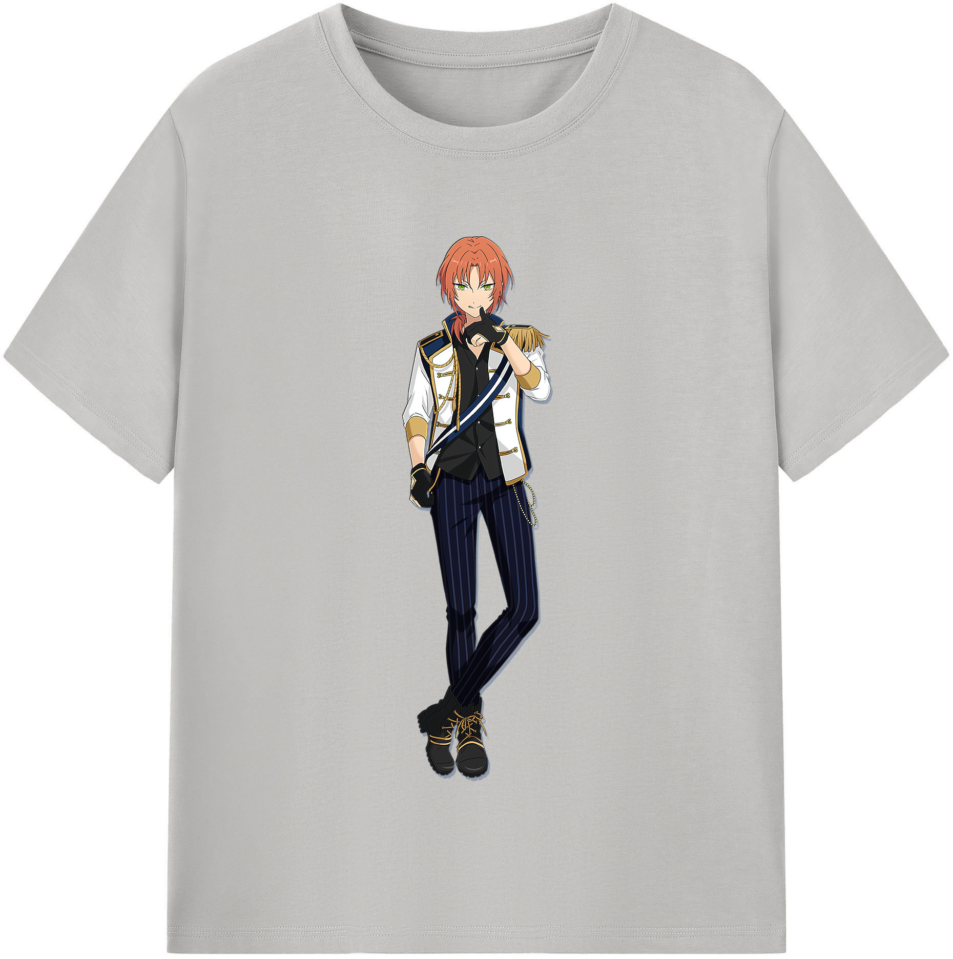 （画像用） あんさんぶるスターズ! Ensemble Stars 綿100％半袖Tシャツ（フロントプリント）