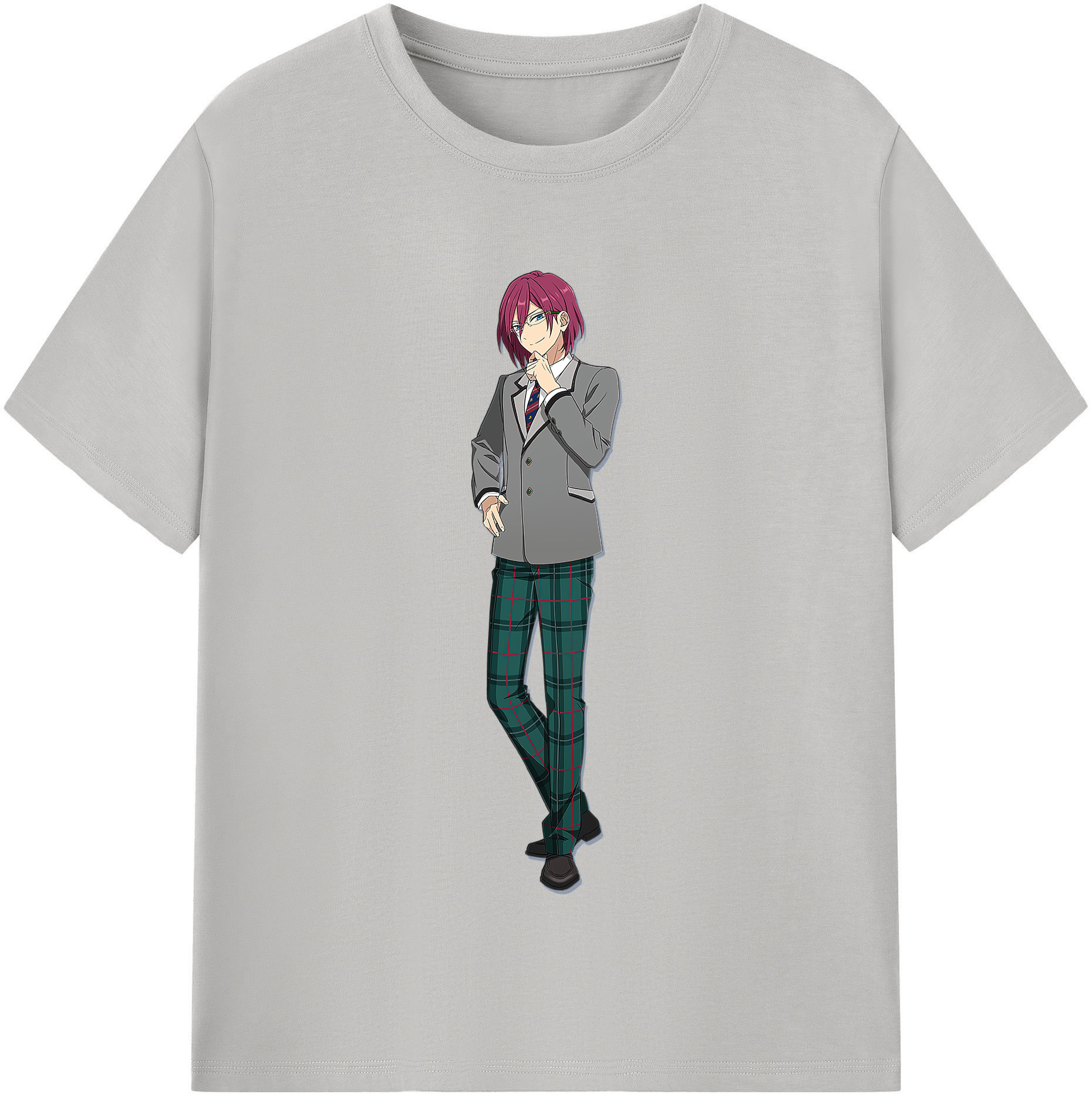 （画像用） あんさんぶるスターズ! Ensemble Stars 綿100％半袖Tシャツ（フロントプリント）