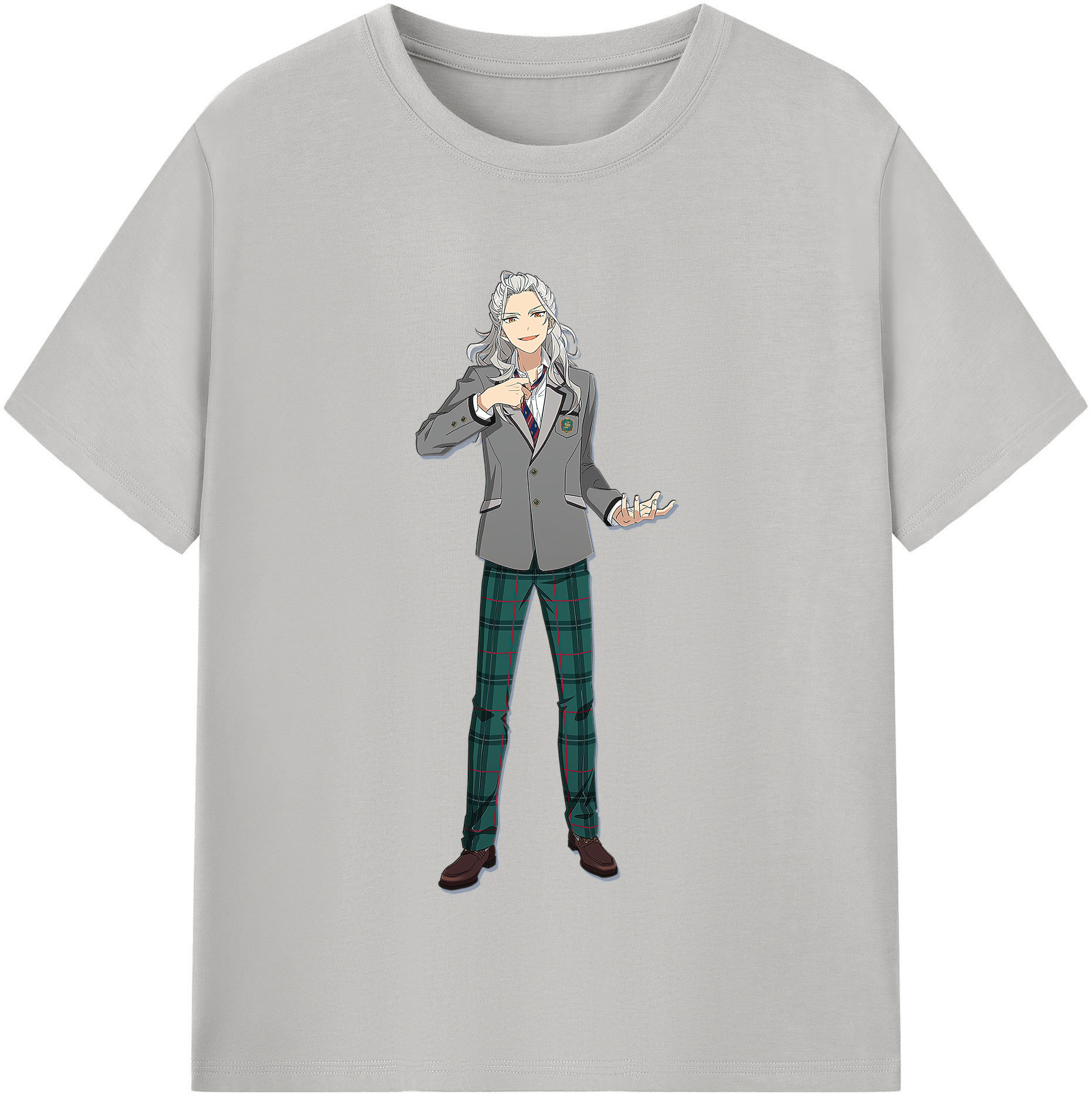（画像用） あんさんぶるスターズ! Ensemble Stars 綿100％半袖Tシャツ（フロントプリント）
