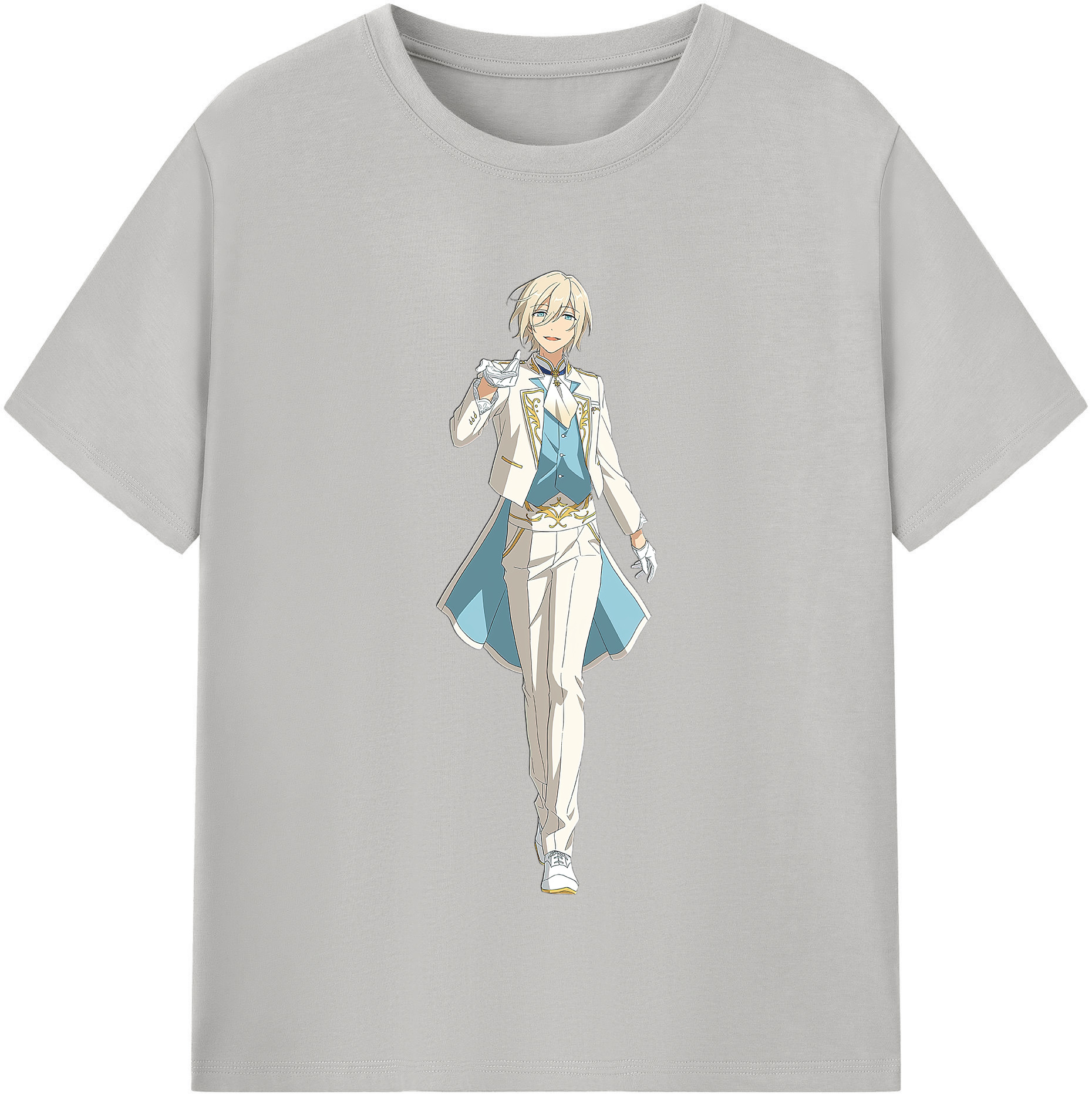 （画像用） あんさんぶるスターズ! Ensemble Stars 綿100％半袖Tシャツ（フロントプリント）