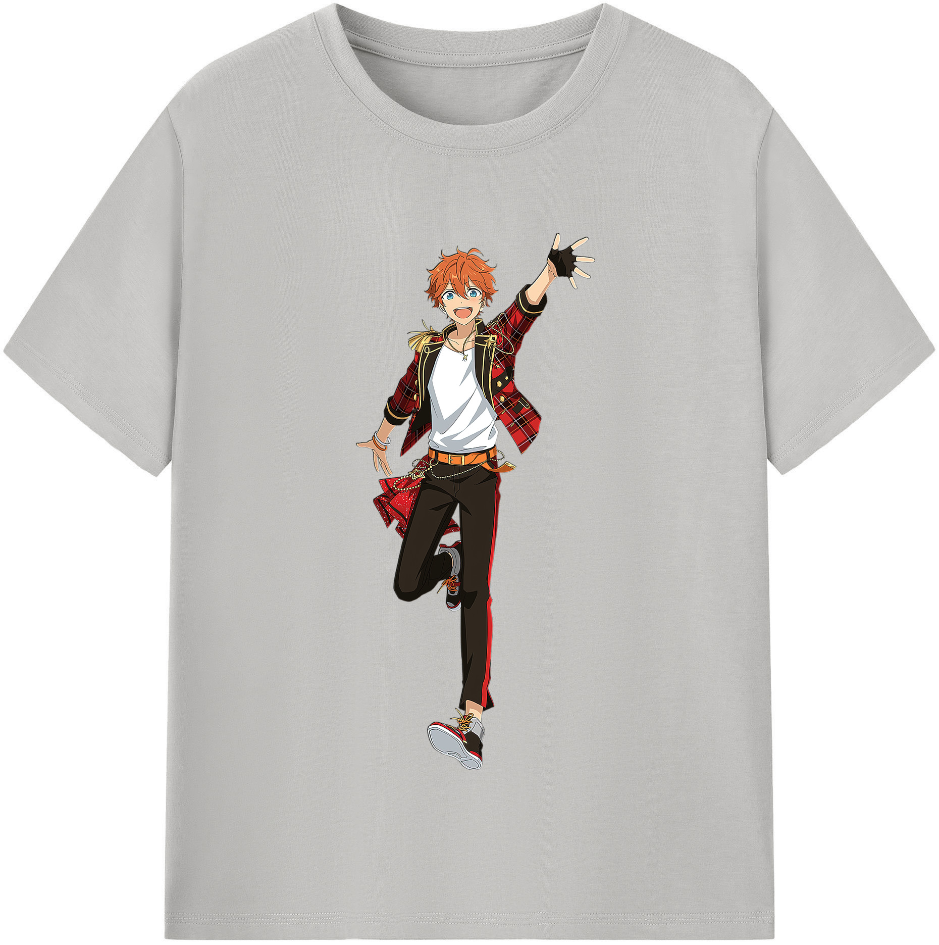 （画像用） あんさんぶるスターズ! Ensemble Stars 綿100％半袖Tシャツ（フロントプリント）