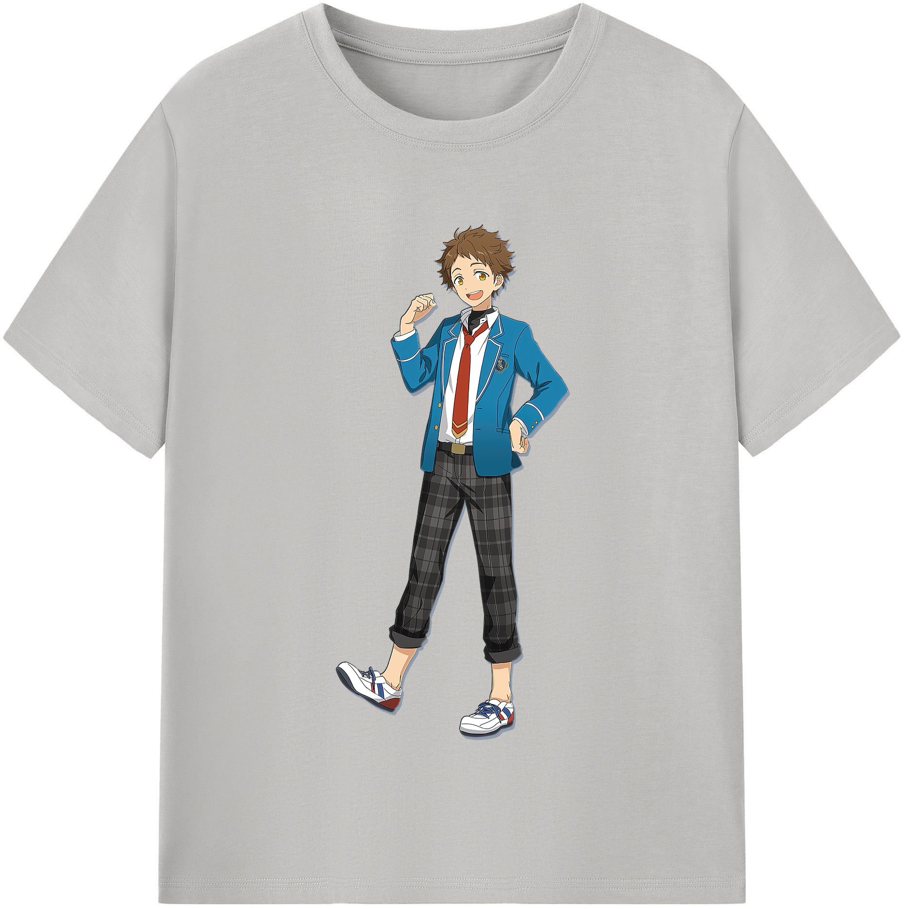 （画像用） あんさんぶるスターズ! Ensemble Stars 綿100％半袖Tシャツ（フロントプリント）