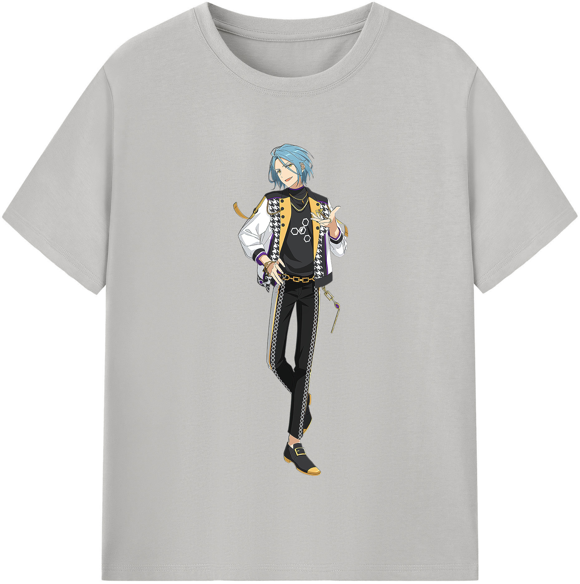 （画像用） あんさんぶるスターズ! Ensemble Stars 綿100％半袖Tシャツ（フロントプリント）