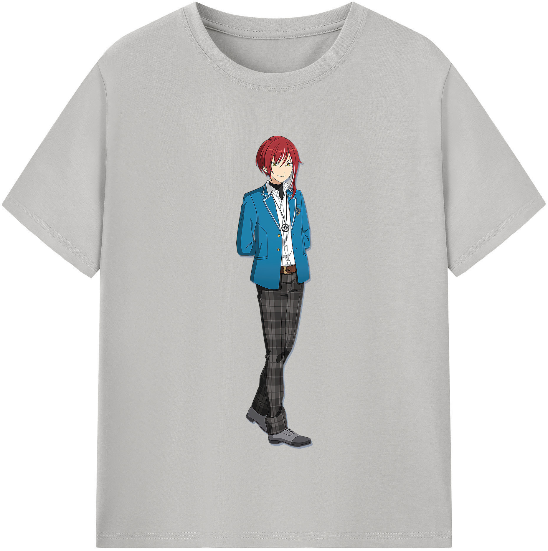 （画像用） あんさんぶるスターズ! Ensemble Stars 綿100％半袖Tシャツ（フロントプリント）
