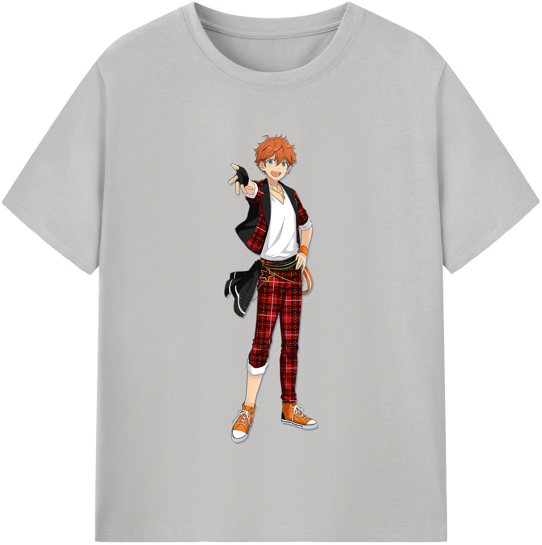 （画像用） あんさんぶるスターズ! Ensemble Stars 綿100％半袖Tシャツ（フロントプリント）
