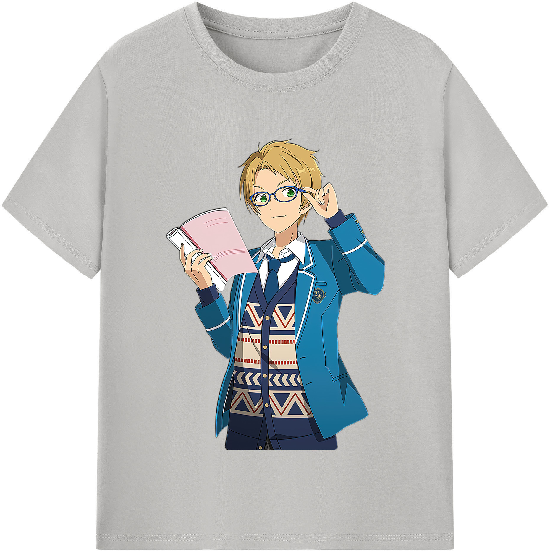 （画像用） あんさんぶるスターズ! Ensemble Stars 綿100％半袖Tシャツ（フロントプリント）