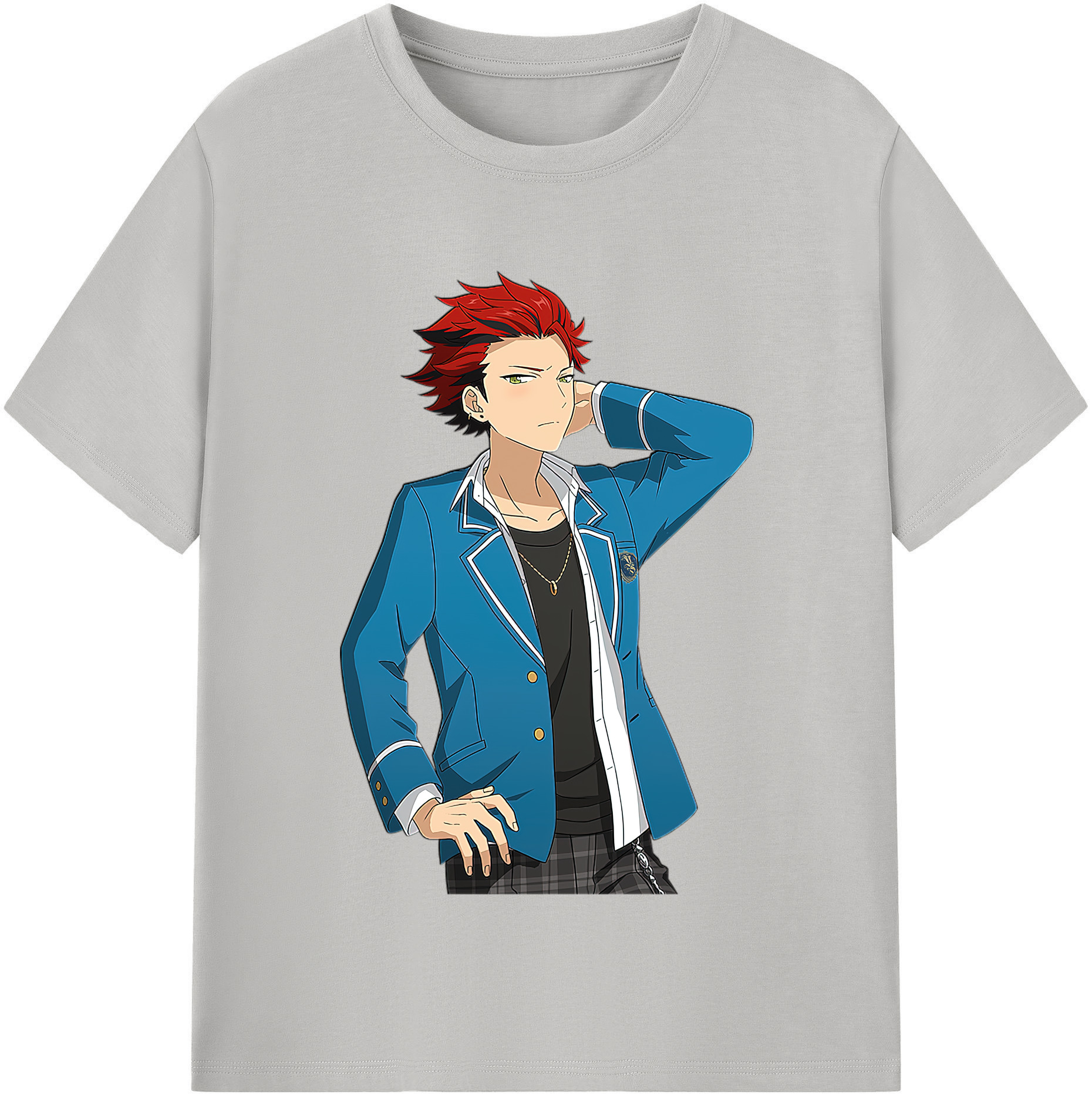 （画像用） あんさんぶるスターズ! Ensemble Stars 綿100％半袖Tシャツ（フロントプリント）