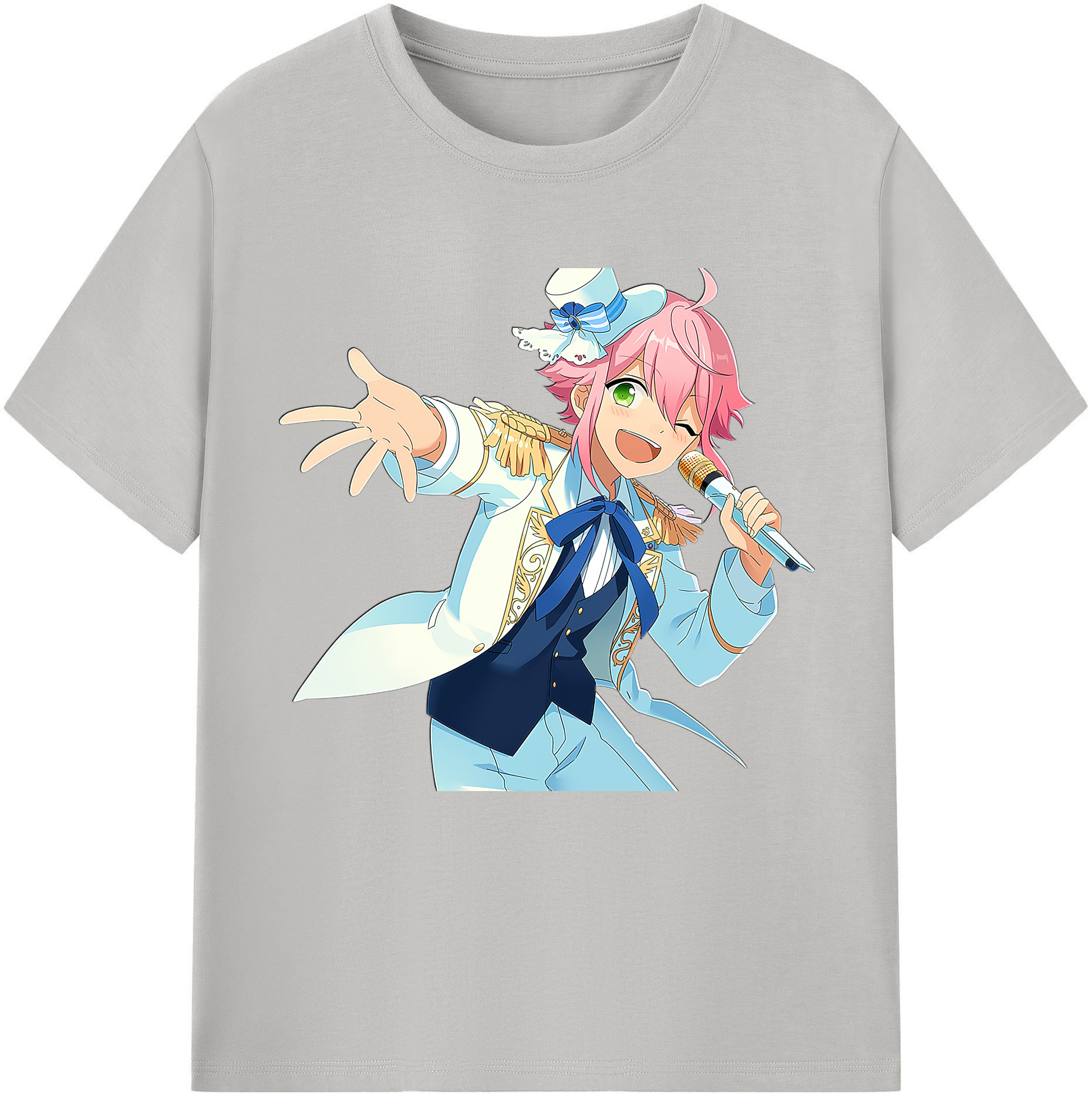 （画像用） あんさんぶるスターズ! Ensemble Stars 綿100％半袖Tシャツ（フロントプリント）