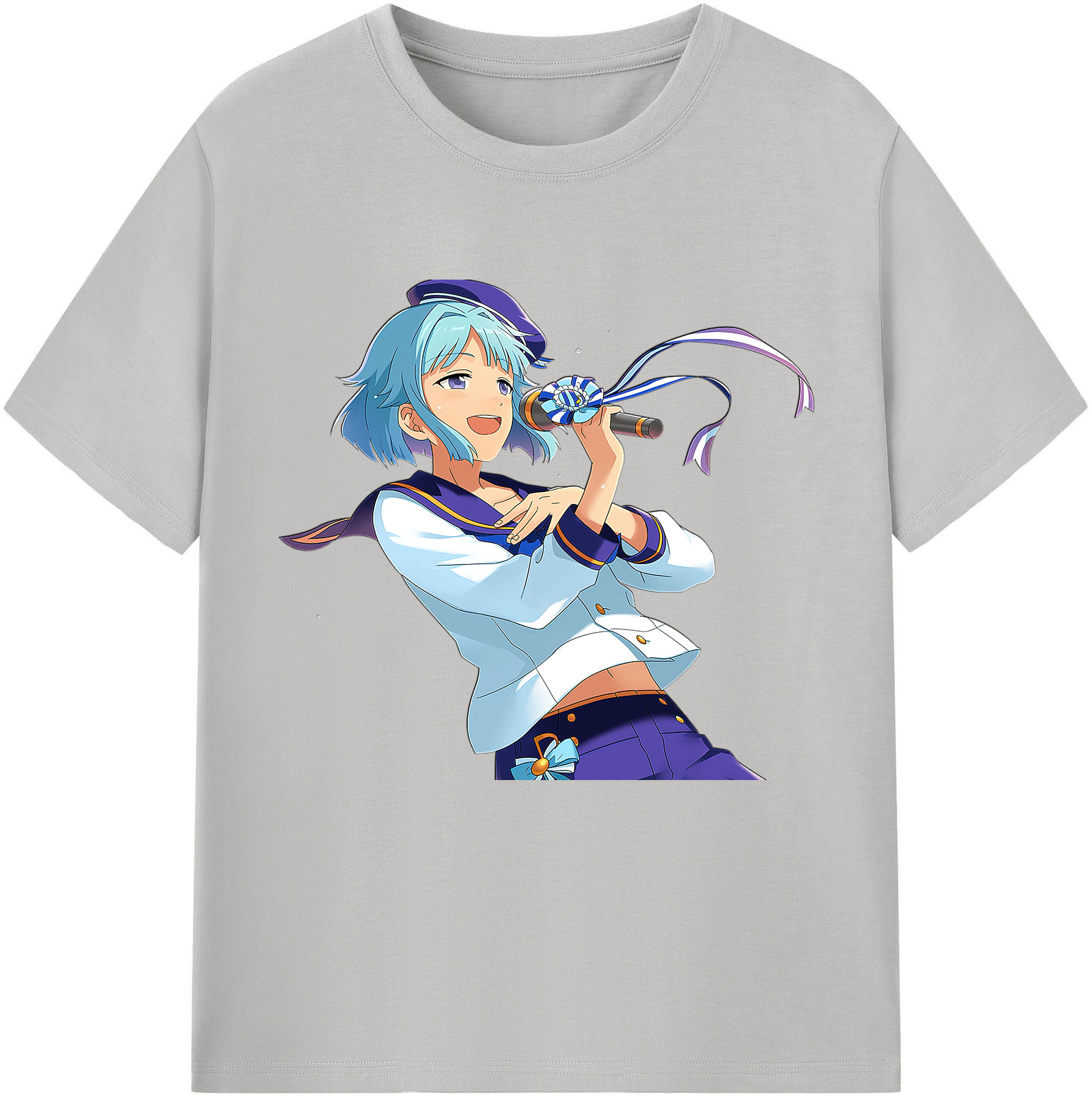 （画像用） あんさんぶるスターズ! Ensemble Stars 綿100％半袖Tシャツ（フロントプリント）