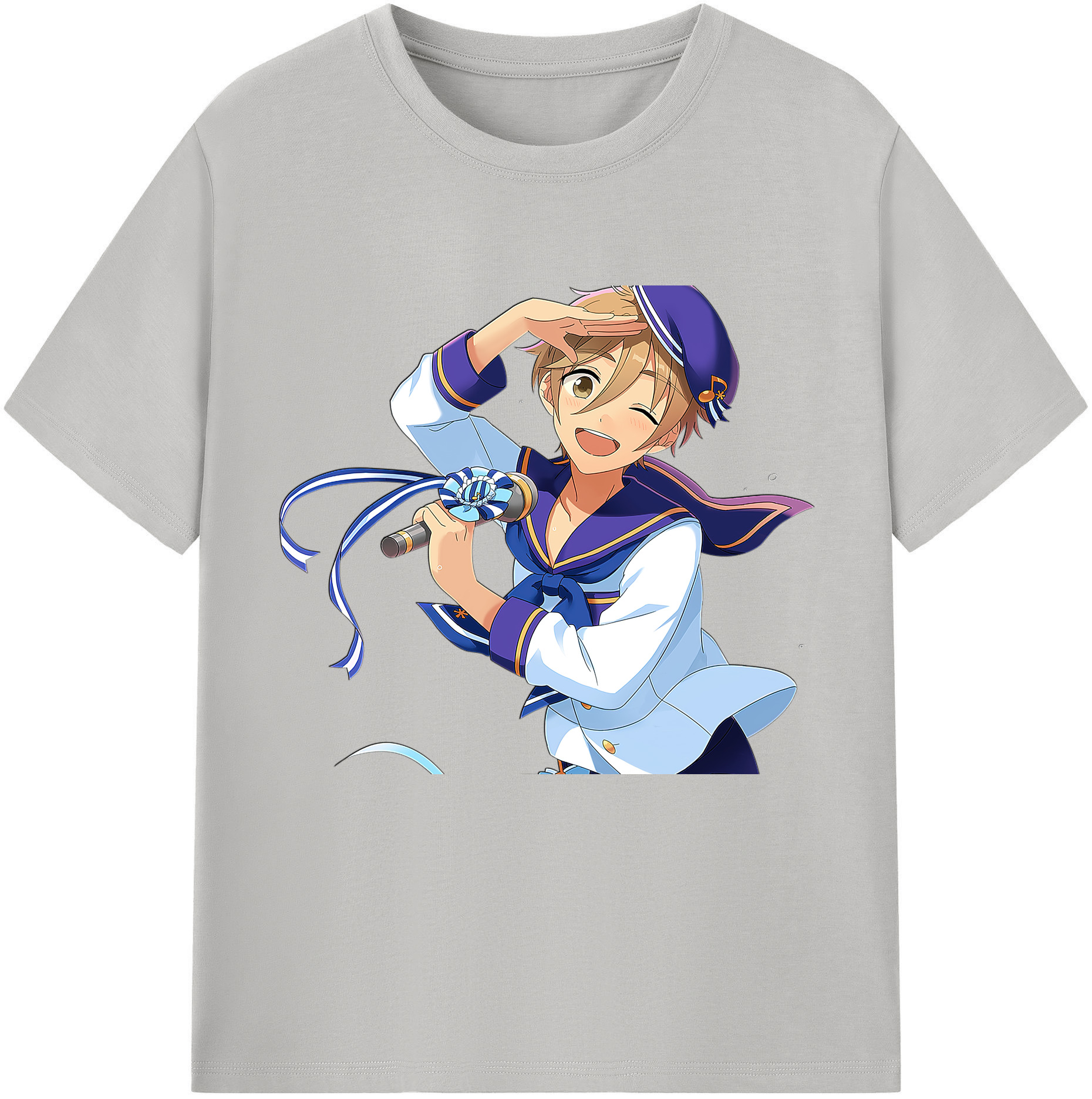 （画像用） あんさんぶるスターズ! Ensemble Stars 綿100％半袖Tシャツ（フロントプリント）