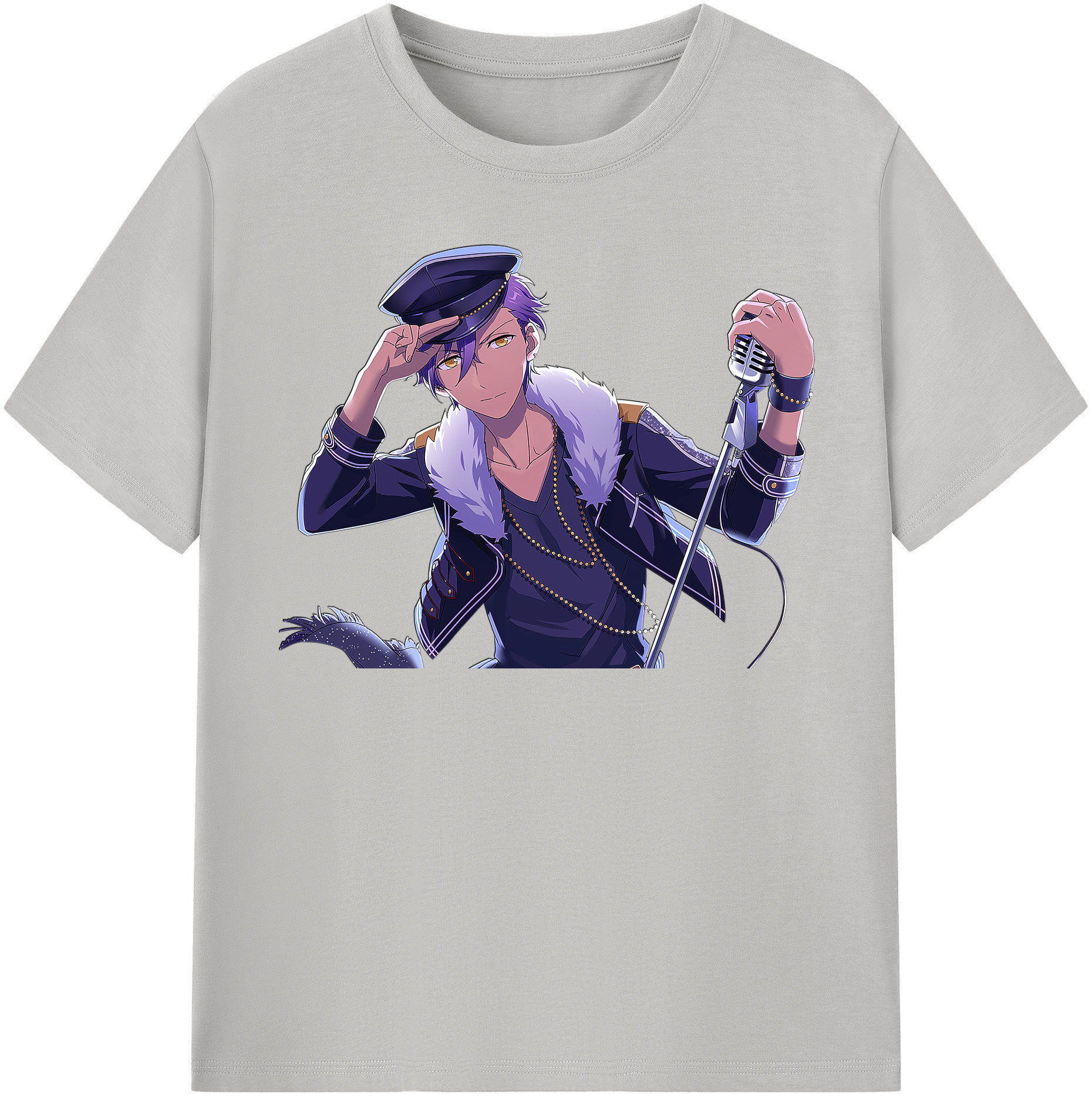 （画像用） あんさんぶるスターズ! Ensemble Stars 綿100％半袖Tシャツ（フロントプリント）