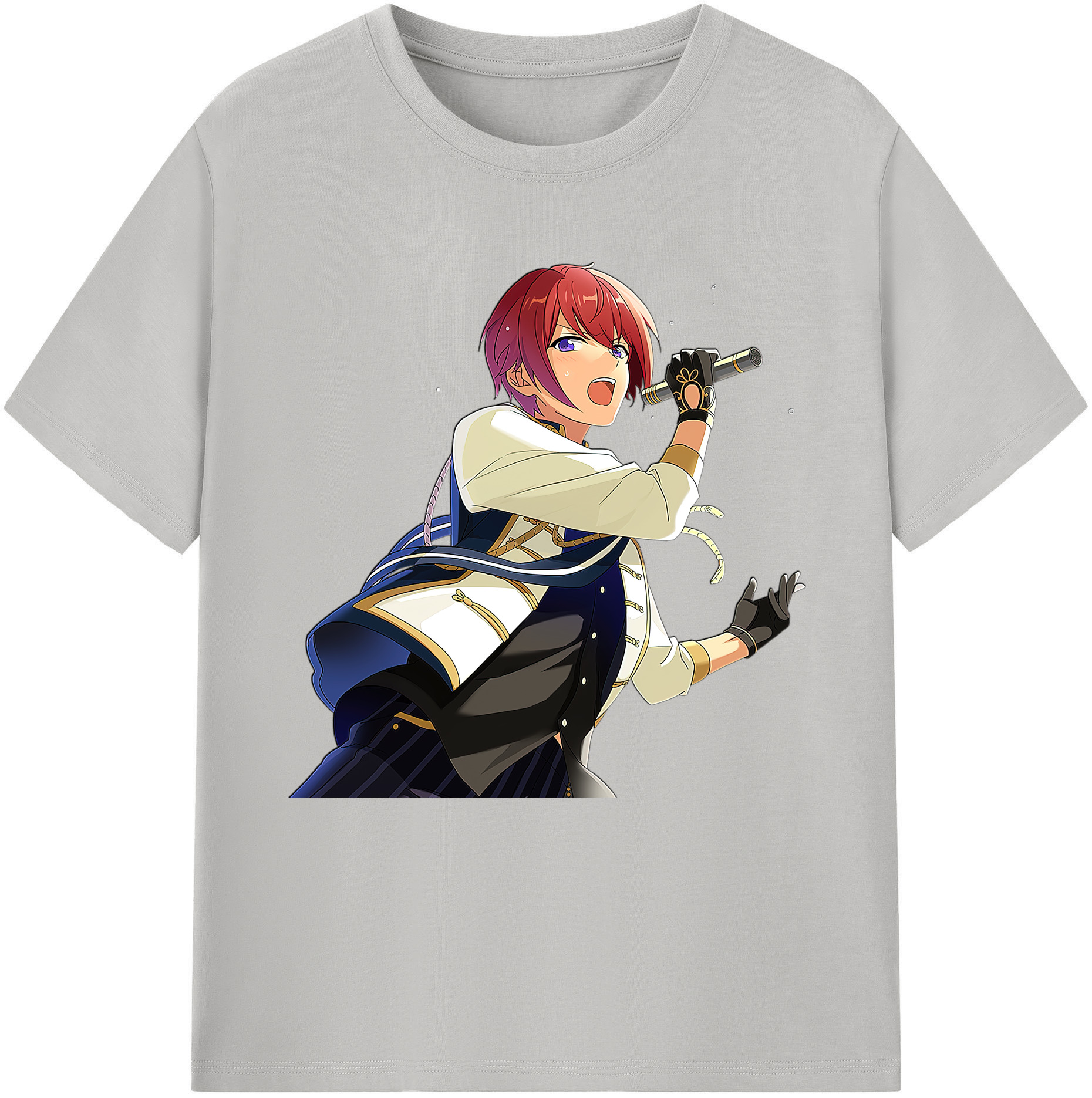 （画像用） あんさんぶるスターズ! Ensemble Stars 綿100％半袖Tシャツ（フロントプリント）