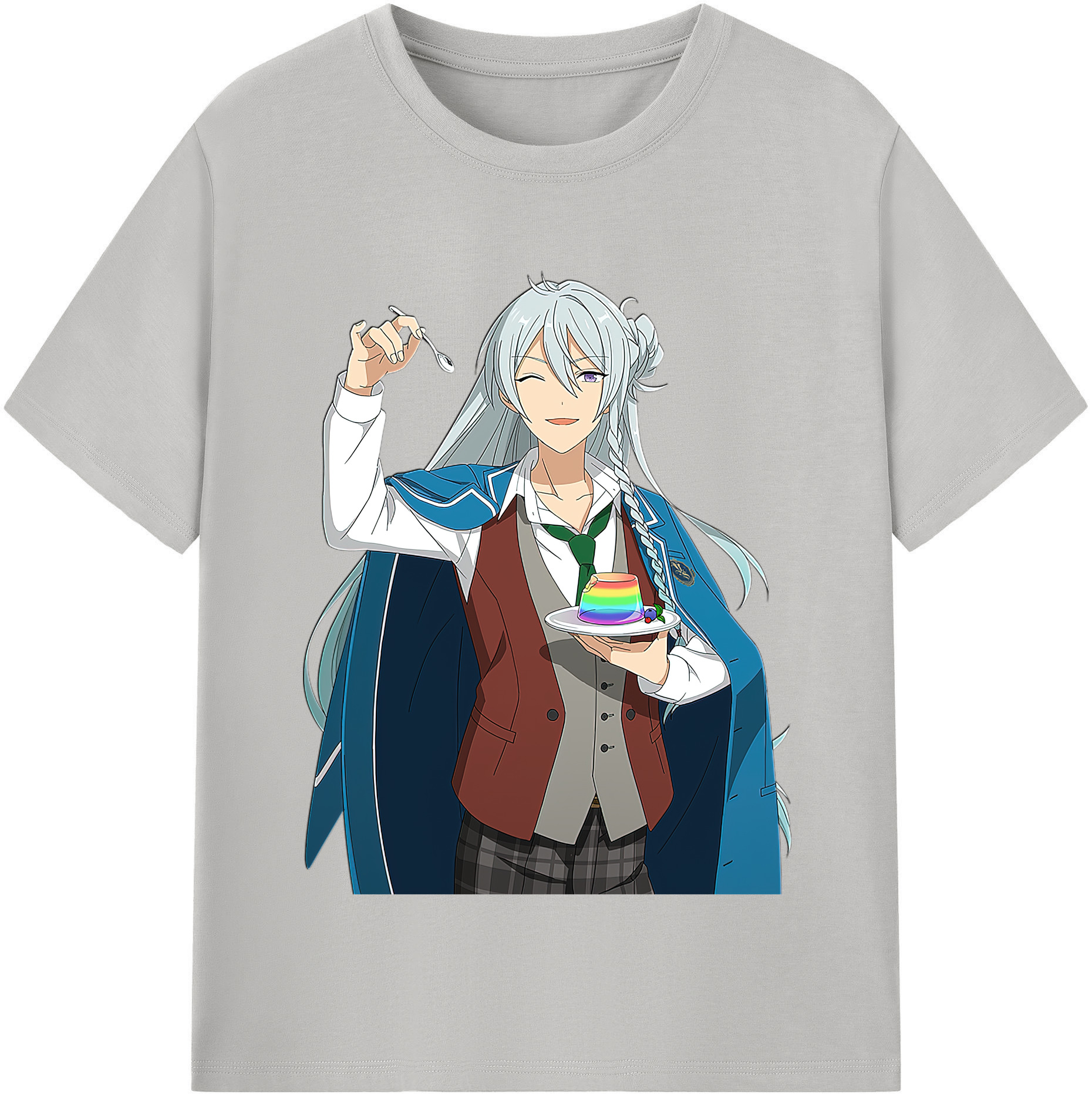 （画像用） あんさんぶるスターズ! Ensemble Stars 綿100％半袖Tシャツ（フロントプリント）