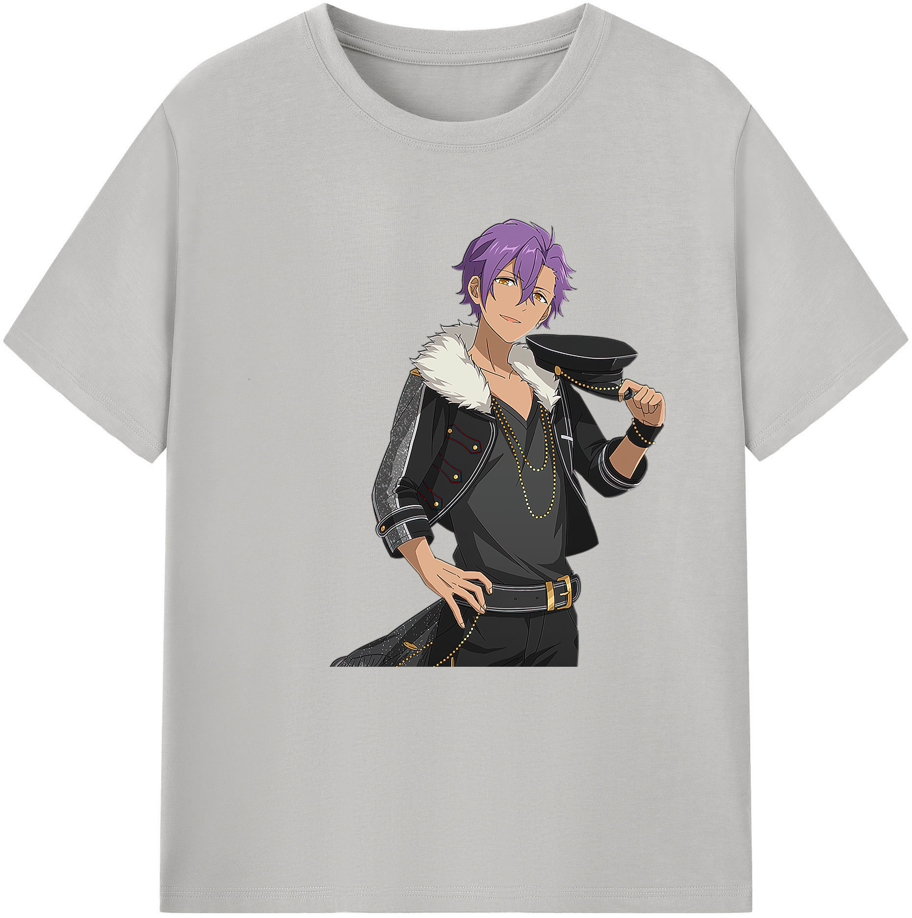 （画像用） あんさんぶるスターズ! Ensemble Stars 綿100％半袖Tシャツ（フロントプリント）