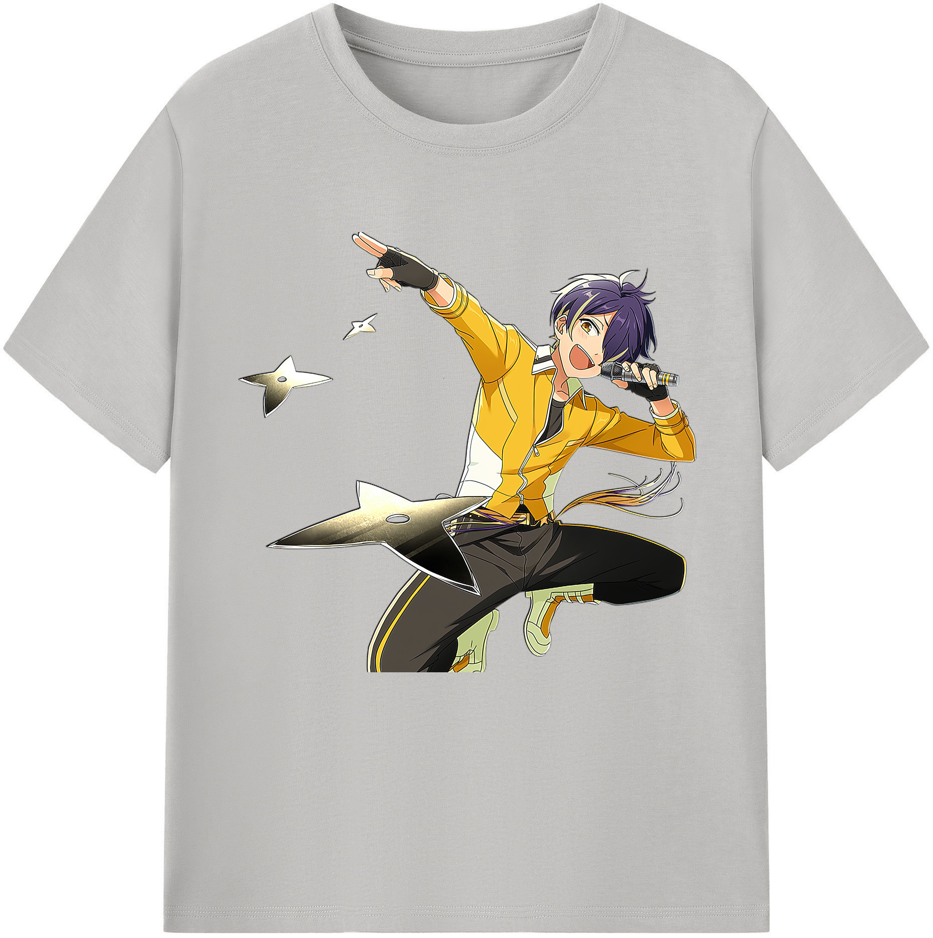 （画像用） あんさんぶるスターズ! Ensemble Stars 綿100％半袖Tシャツ（フロントプリント）