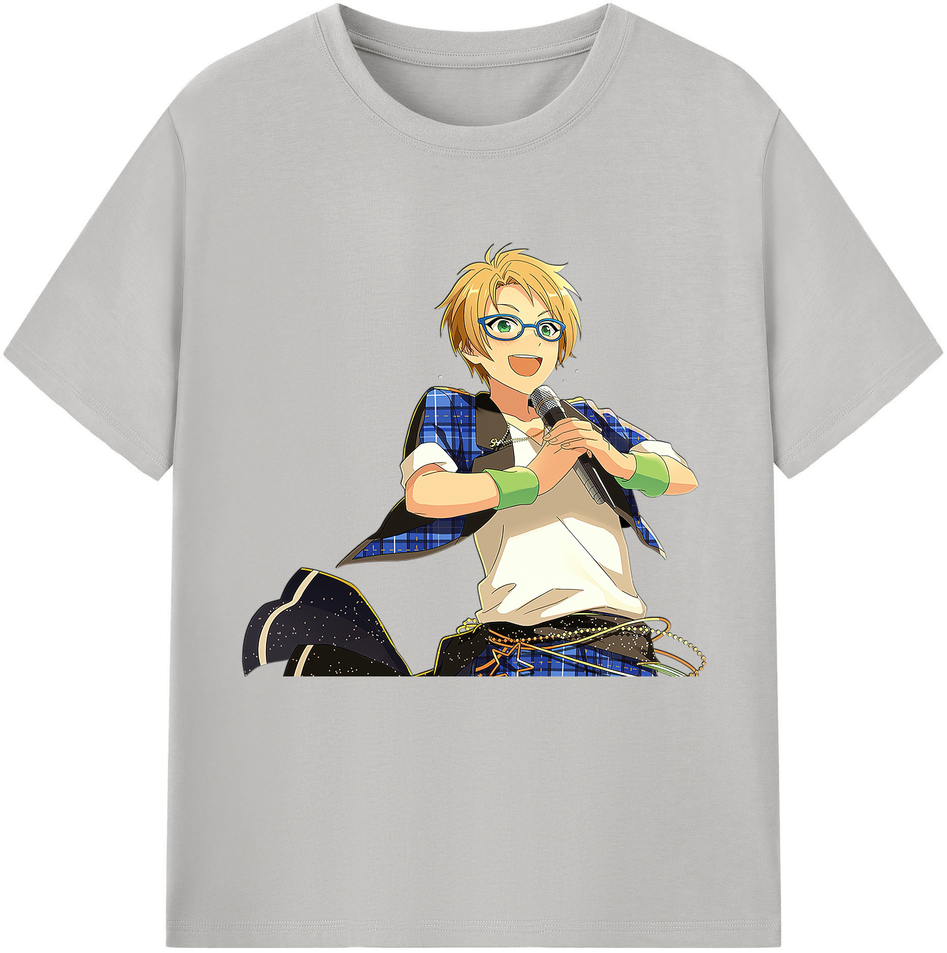（画像用） あんさんぶるスターズ! Ensemble Stars 綿100％半袖Tシャツ（フロントプリント）